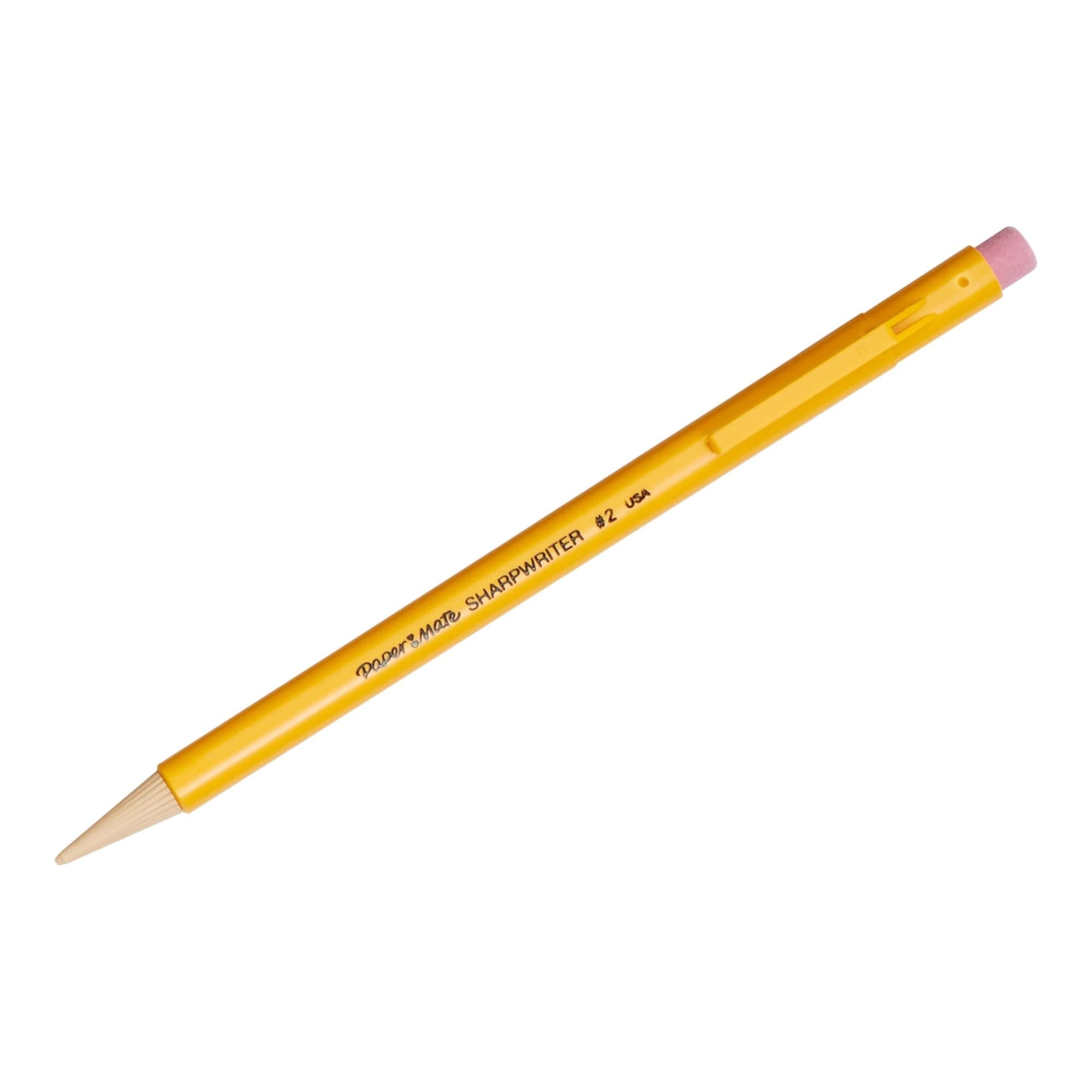 Paper Mate SharpWriter Mechanical Pencils 0.7mm HB #2 Yellow | Shock Absorbing Tip for Precise Writing - view 4