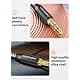 CableCreation 6FT Aux Cable 3.5mm Stereo Audio Cord | Gold Plated Connectors, Double Shielded, Tangle-Free Design thumbnail 3