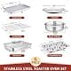 E-far Toaster Oven Bakeware Set, 6PCS Stainless Steel Small Baking Pan Set | Durable & Healthy thumbnail 4