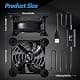 SCCCF USB 80mm Fan 5V | Quiet Computer Cabinet Cooler with 7 Blades thumbnail 3