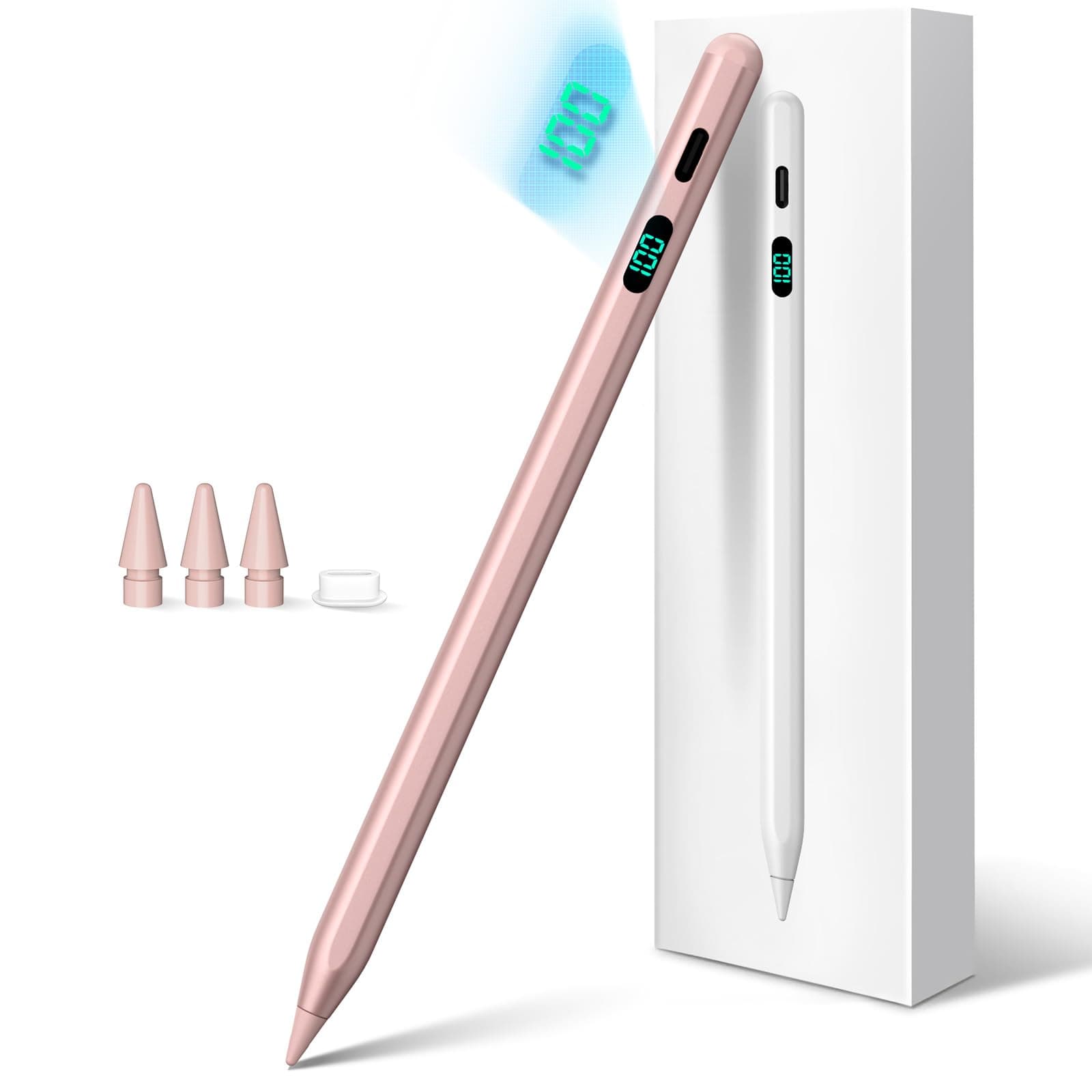 FOJOJO Stylus Pen for iPad 2018-2026 | LED Power Display, Fast Charge, Palm Rejection (120 chars) - main product image