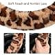 Accmor Fuzzy Car Steering Wheel Cover, Brown | Warm Fluffy Auto Wheel Protector for Men Women thumbnail 4