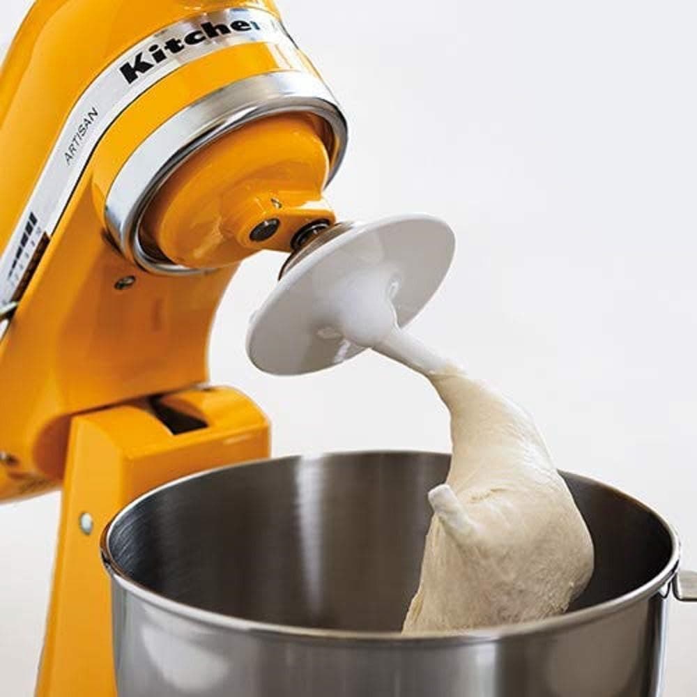 KitchenAid K45DH Dough Hook Replacement for KSM90 and K45 Stand Mixer | Dishwasher Safe, Metal, White - view 4