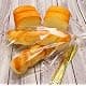 Mini Skater Food Storage Bag 50pcs | Durable, Non-Toxic, Clear & Gold Twist Ties thumbnail 4