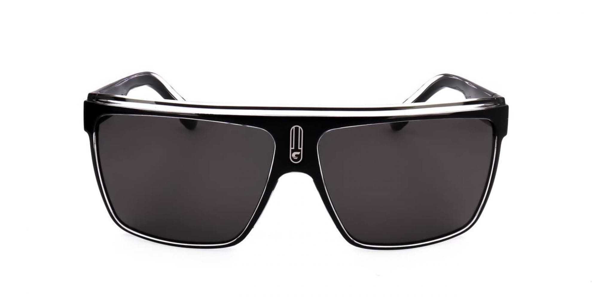 Carrera Sunglasses 22/N 7C5 Black Crystal 63/12/130 | Full Rim Rectangle Men Sunglasses - view 2