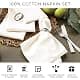 DII Solid Napkin Set Collection, 20x20 in Denim | 6 Piece Cotton Table Napkins thumbnail 6
