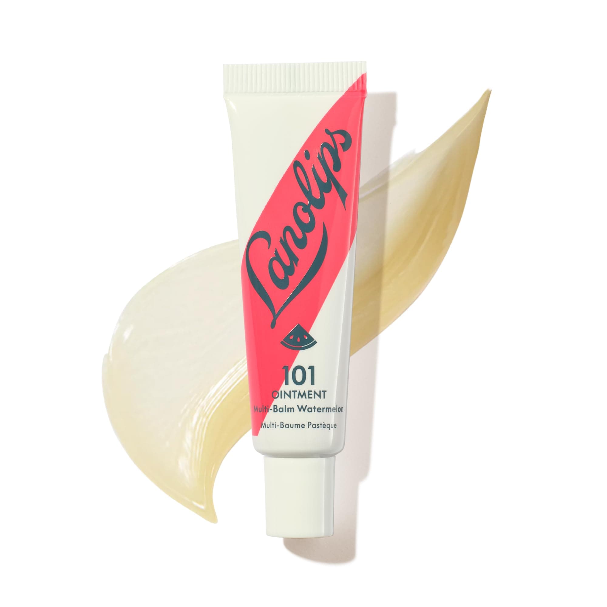 Lanolips Lanolin 101 Multipurpose Ointment Watermelon 0.35 oz | Hydrates & Repairs Dry Lips & Skin - main product image