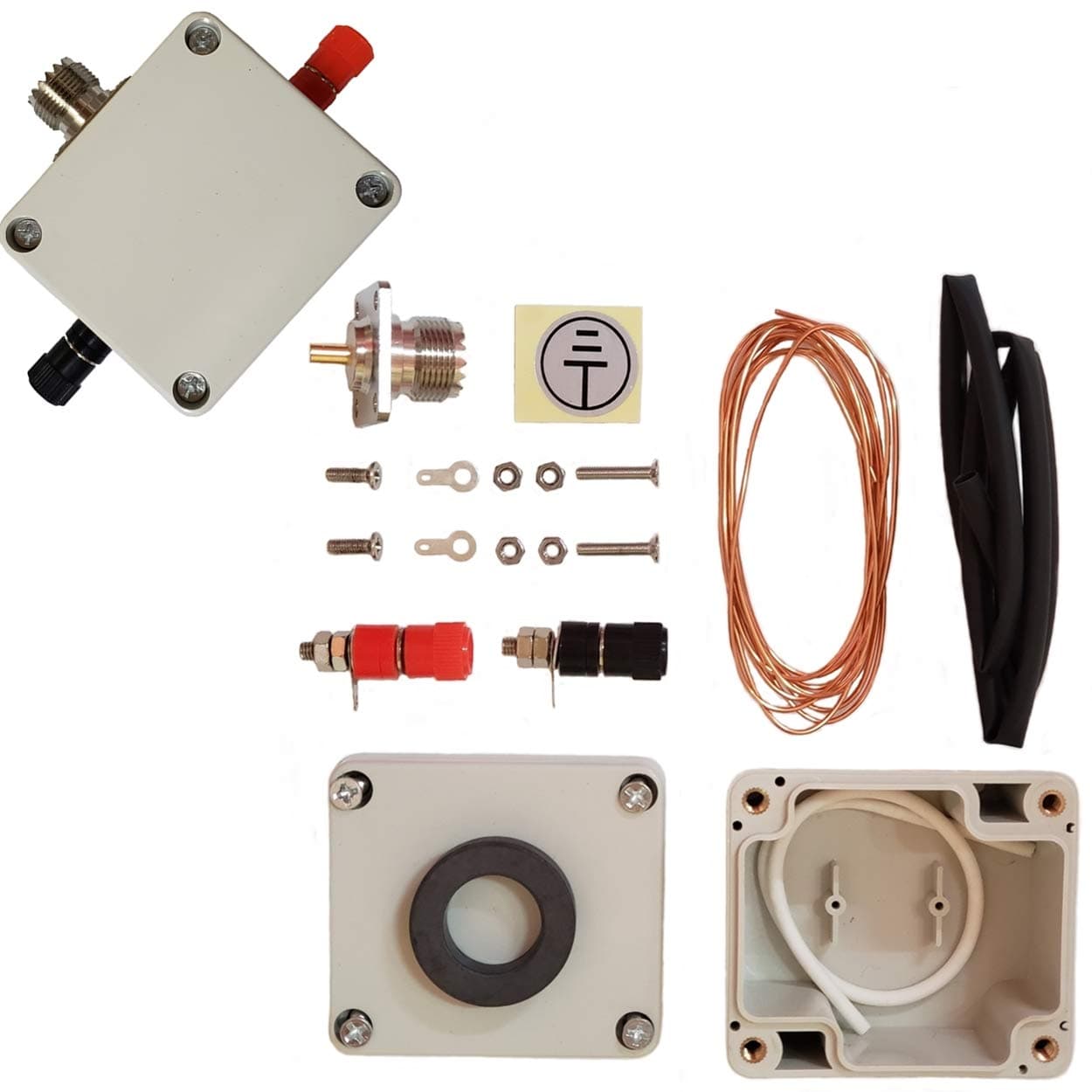 LJJDSLYU Balun Antenna DIY Kits for HAM Shortwave 1-30MHz | Portable Waterproof Radio Antenna Kit - view 5