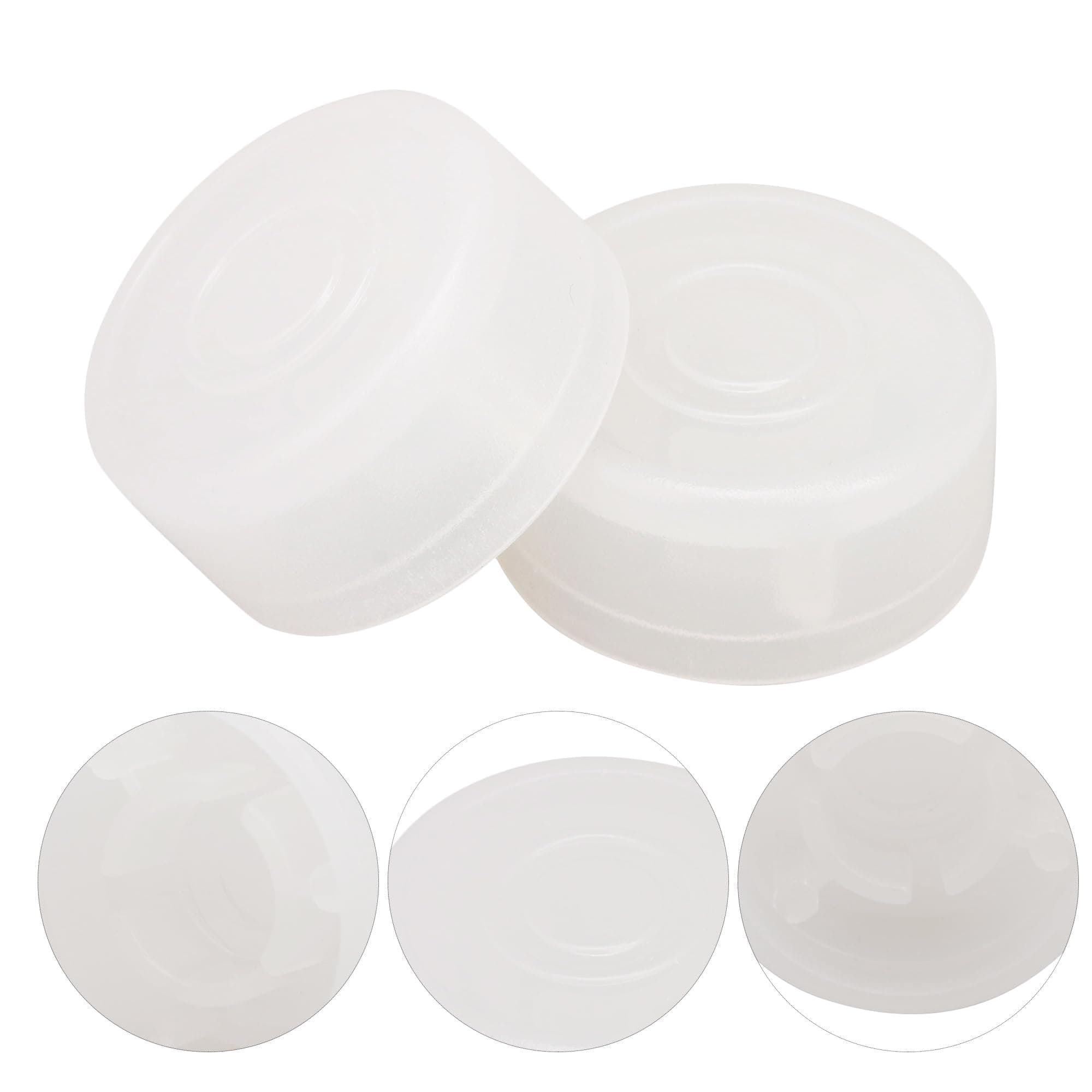 logyues White Guitar Effect Pedal Knob Cap Pack of 10 | Suitable for Beginners & Electric Guitars - view 7