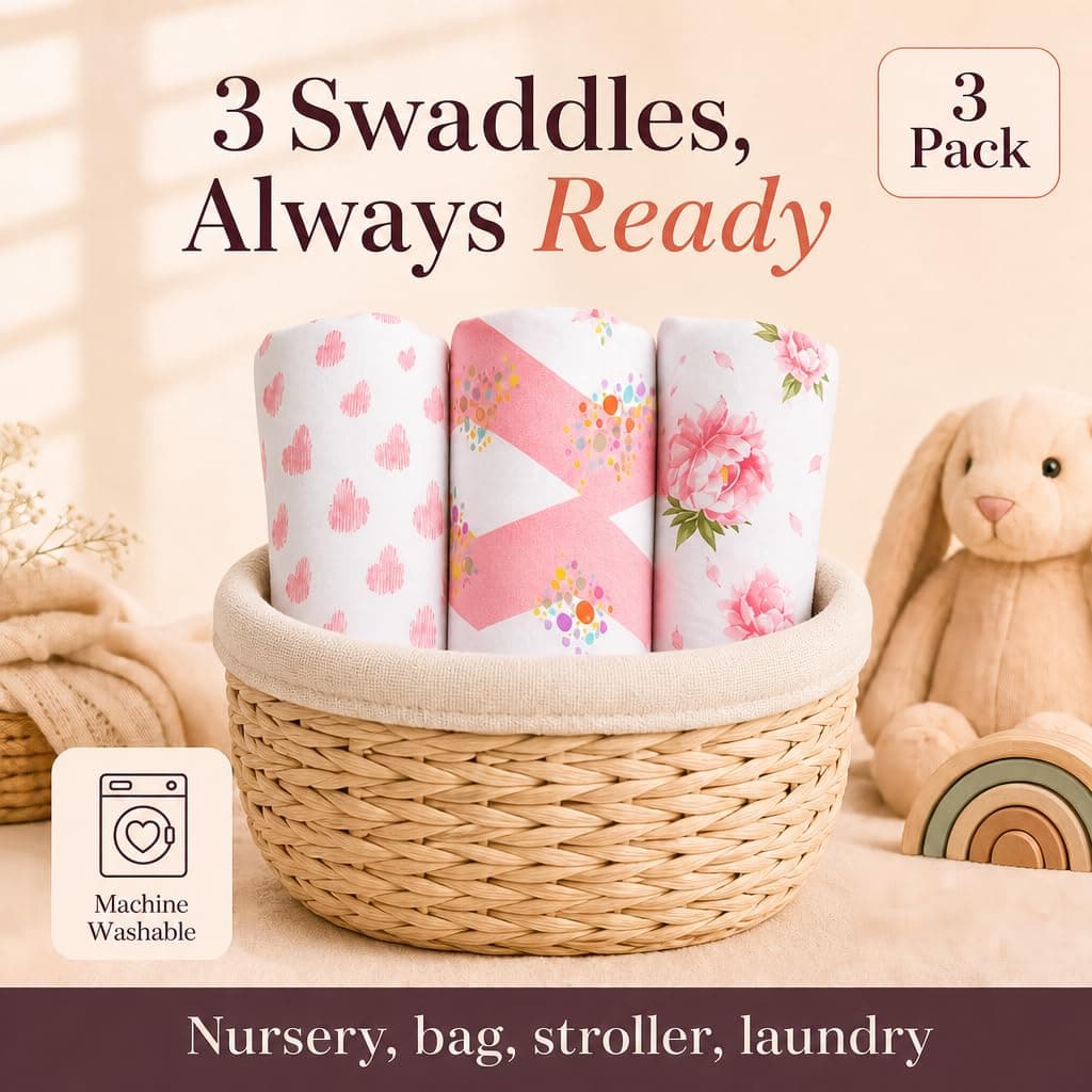 Bublo Baby Organic Preemie Swaddles 4-7 lbs | Gentle, Adjustable & Breathable for Premature Babies - view 6