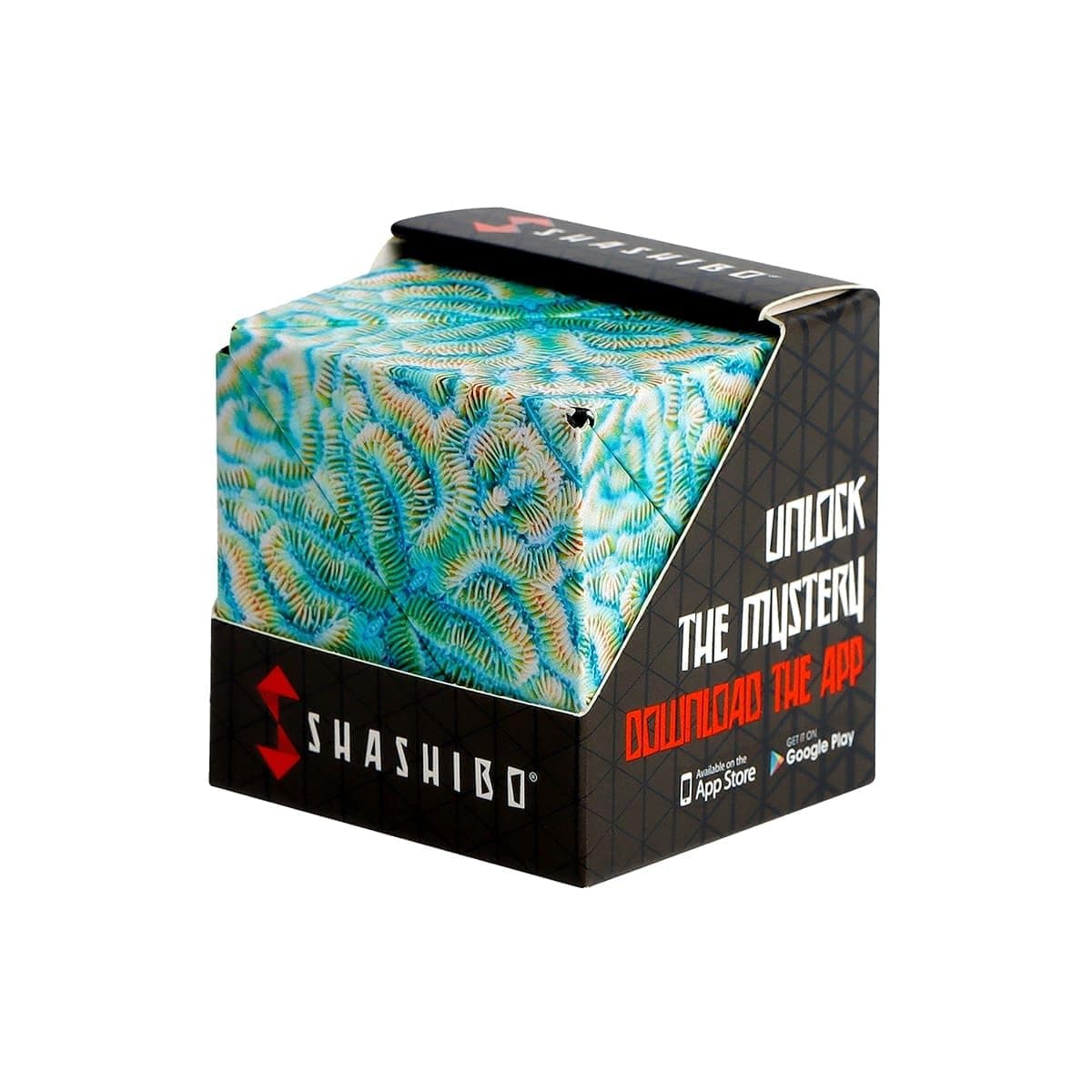 Shashibo Sensory Shape Shifting Cube Dodeca Undersea | Educational Puzzle Toy for Kids & Adults - main product image