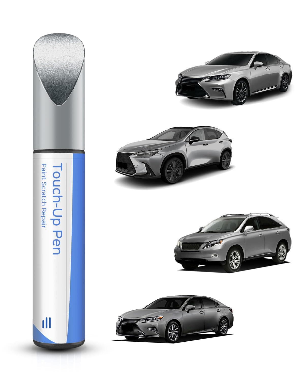 PARTS4EV 1J7 Atomic Silver Metallic Touch Up Paint for Lexus | Flawless Scratch Repair