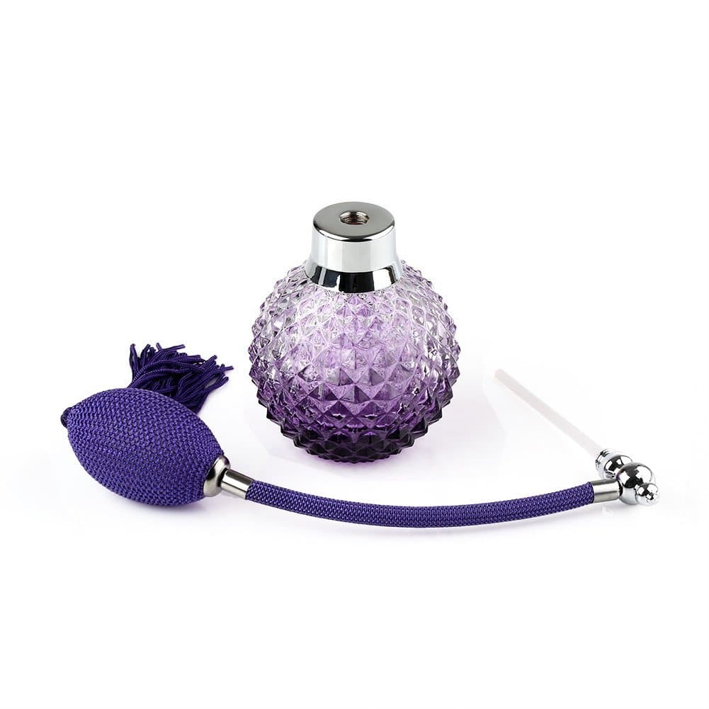 yueton 100ml Refillable Perfume Atomizer Spray Bottle | Vintage Crystal Style, Reusable, Repackaging & Gift - view 2