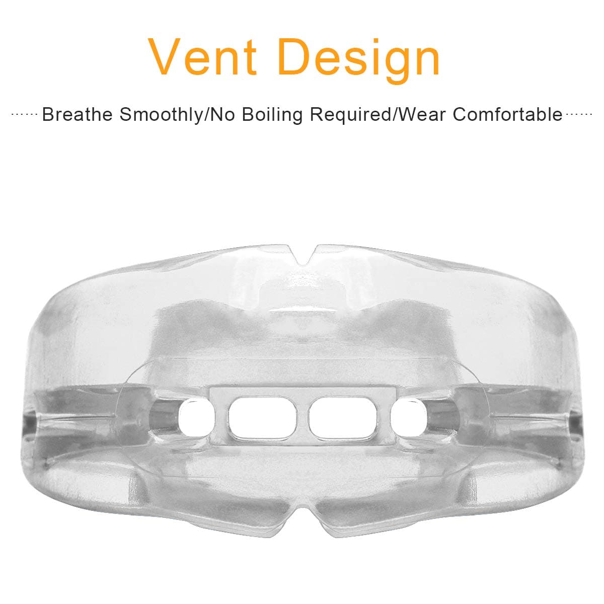 Coolrunner Double Braces Mouth Guard | Youth & Adult Sports Dental Protection - view 3