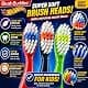 Brush Buddies Hot Wheels Manual Toothbrushes for Kids 3 Pack | Soft Bristles, Fun Multi-Colored Designs, Anti-Slip Handles, Perfect for Toddlers & Travel thumbnail 2