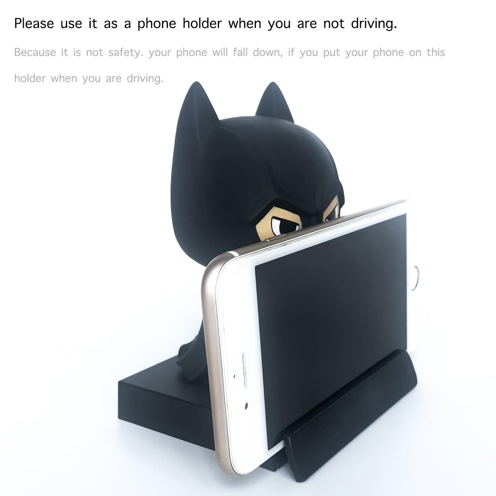 ITUBLE Cartoon Bobblehead Car Dashboard Decor 1 Count | Cute Anime Car Accessory with Phone Holder - view 7