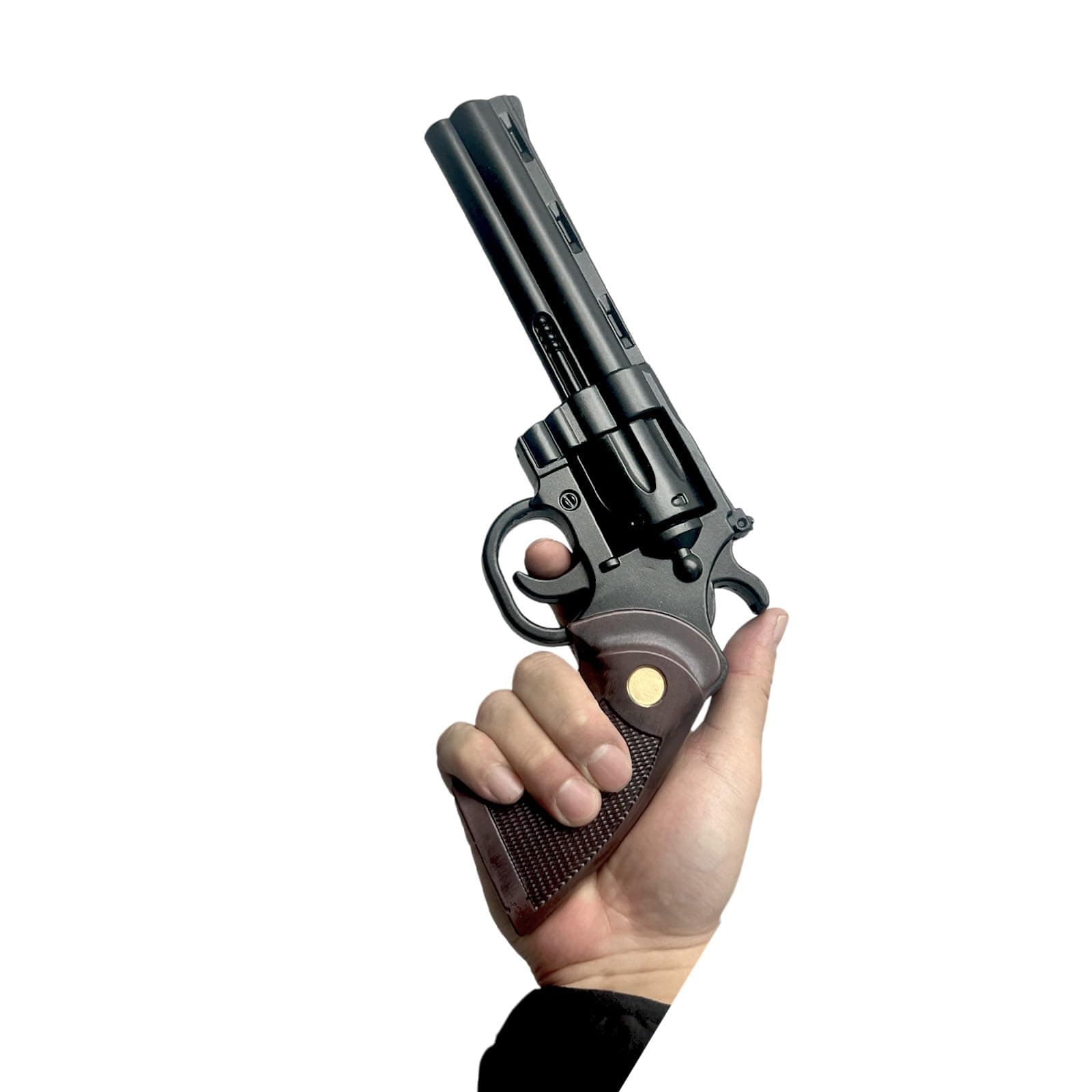 LALAPORT Colt Python Foam Replica Revolver 11.5” Black | Iconic Movie & Game Prop - view 5