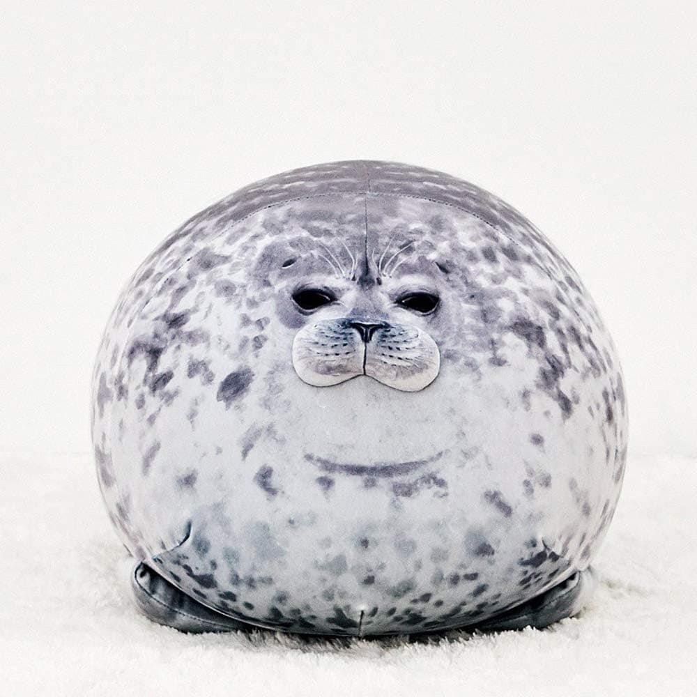 MerryXD Chubby Blob Seal Pillow 60cm (23.6 in) | Soft Plush Toy for Kids - view 4