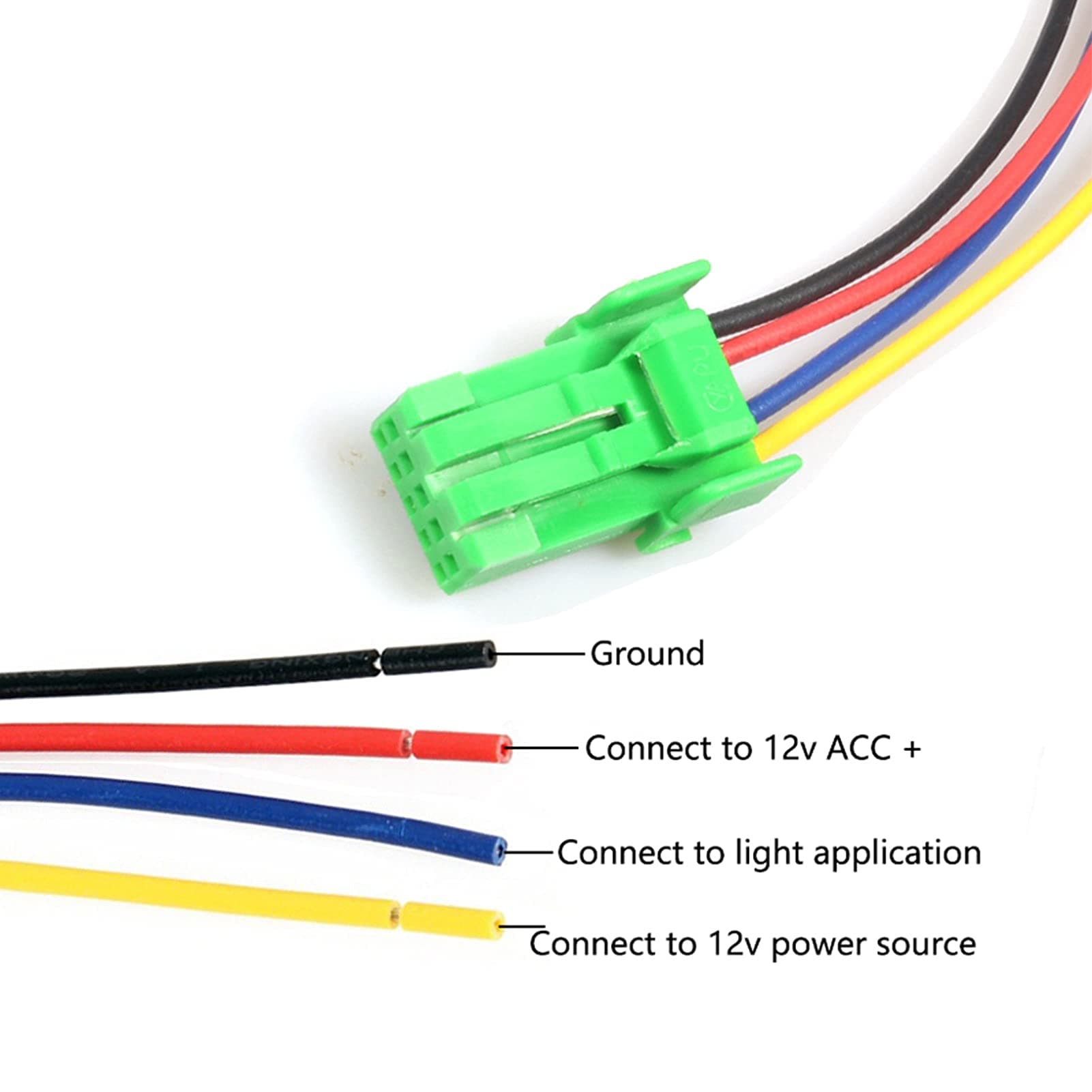 Aramox Fog Light Switch Push Button ON-Off 12V | Universal Replacement for Pajero Lancer Outlander Triton ASX - view 6