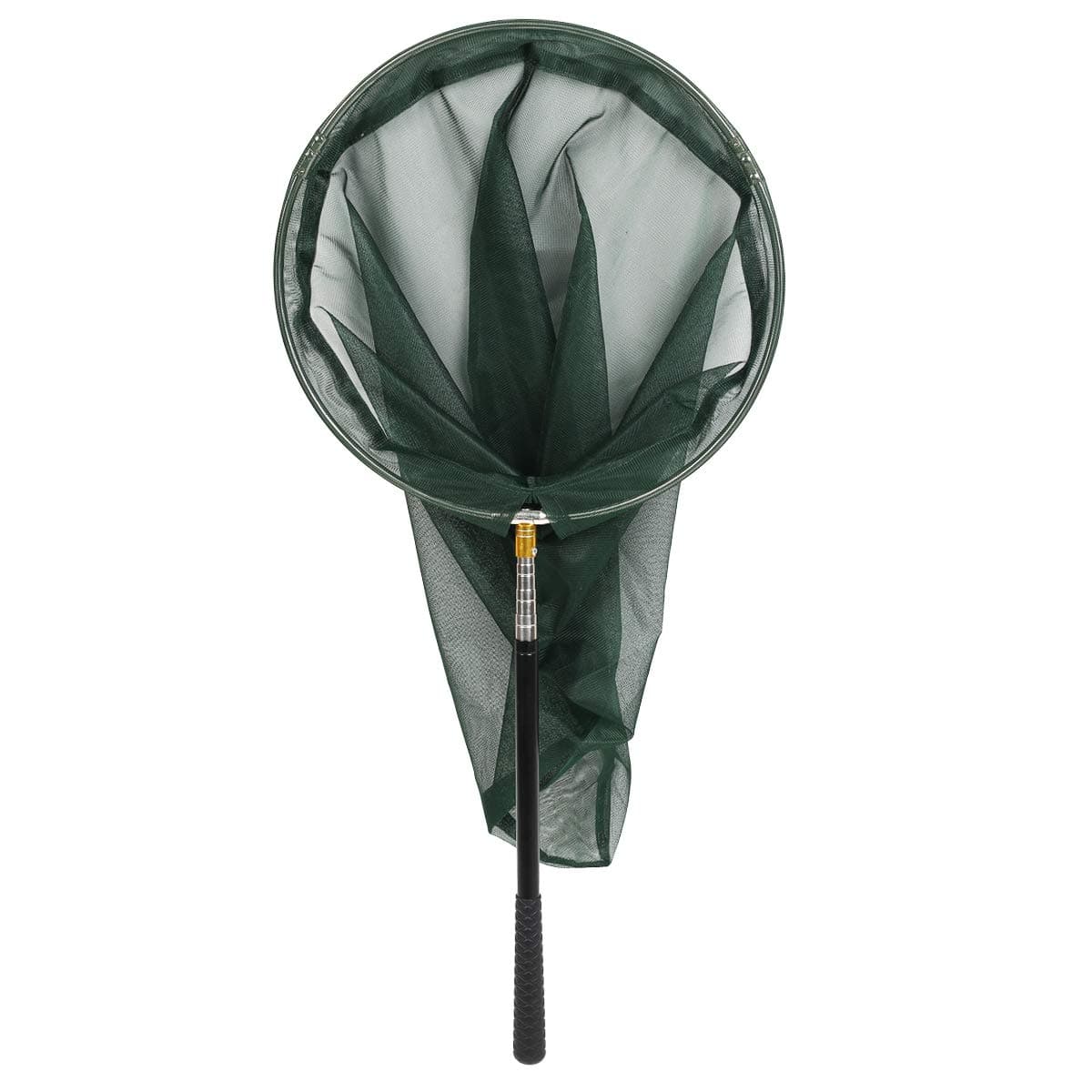 RESTCLOUD Professional Insect and Butterfly Net, 14" Ring, 59" Handle, Green | Extendable Bug Catching Tool - view 5