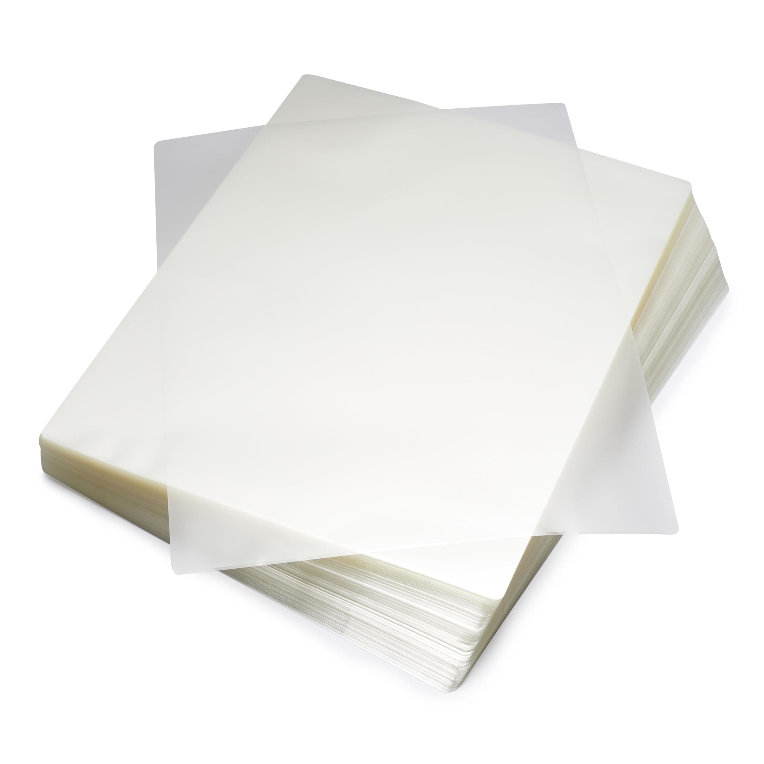 Amazon Basics Clear Thermal Laminating Sheets 9 x 11.5-Inch (200-Pack) | Protect Documents & Photos - main product image