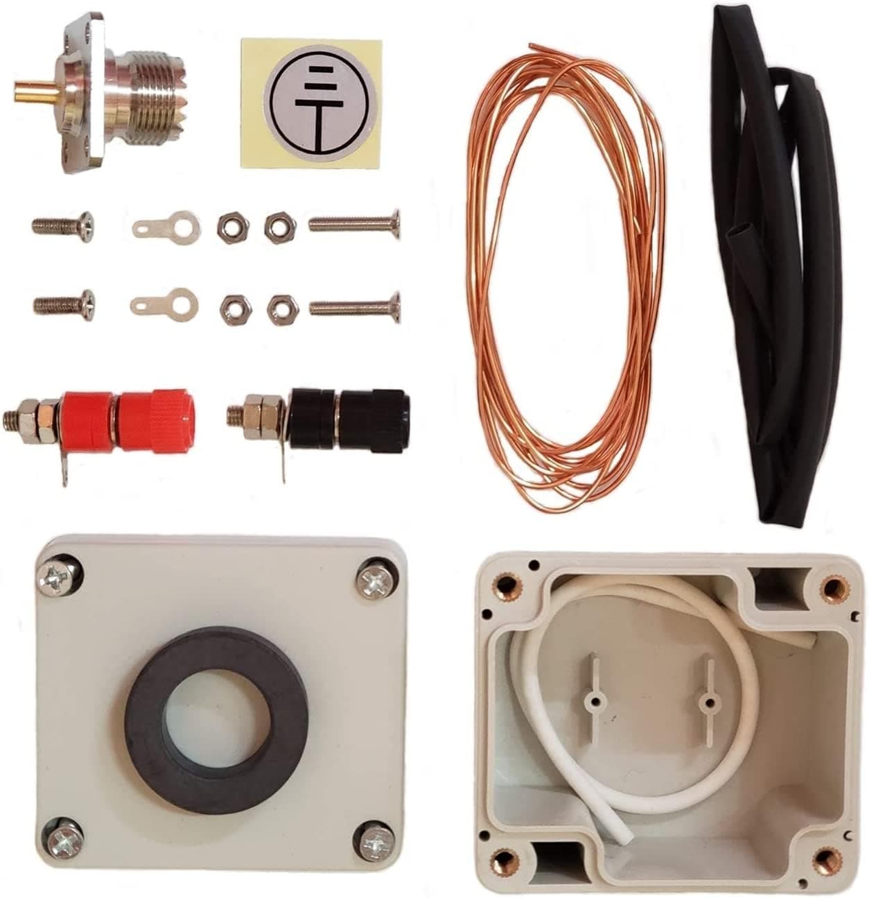 LJJDSLYU Balun Antenna DIY Kits for HAM Shortwave 1-30MHz | Portable Waterproof Radio Antenna Kit - main product image