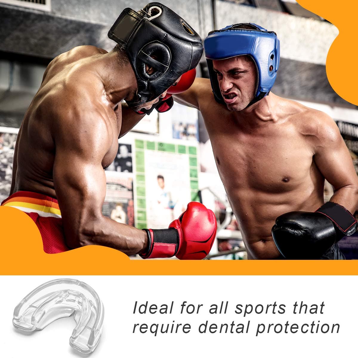 Coolrunner Double Braces Mouth Guard | Youth & Adult Sports Dental Protection - view 5