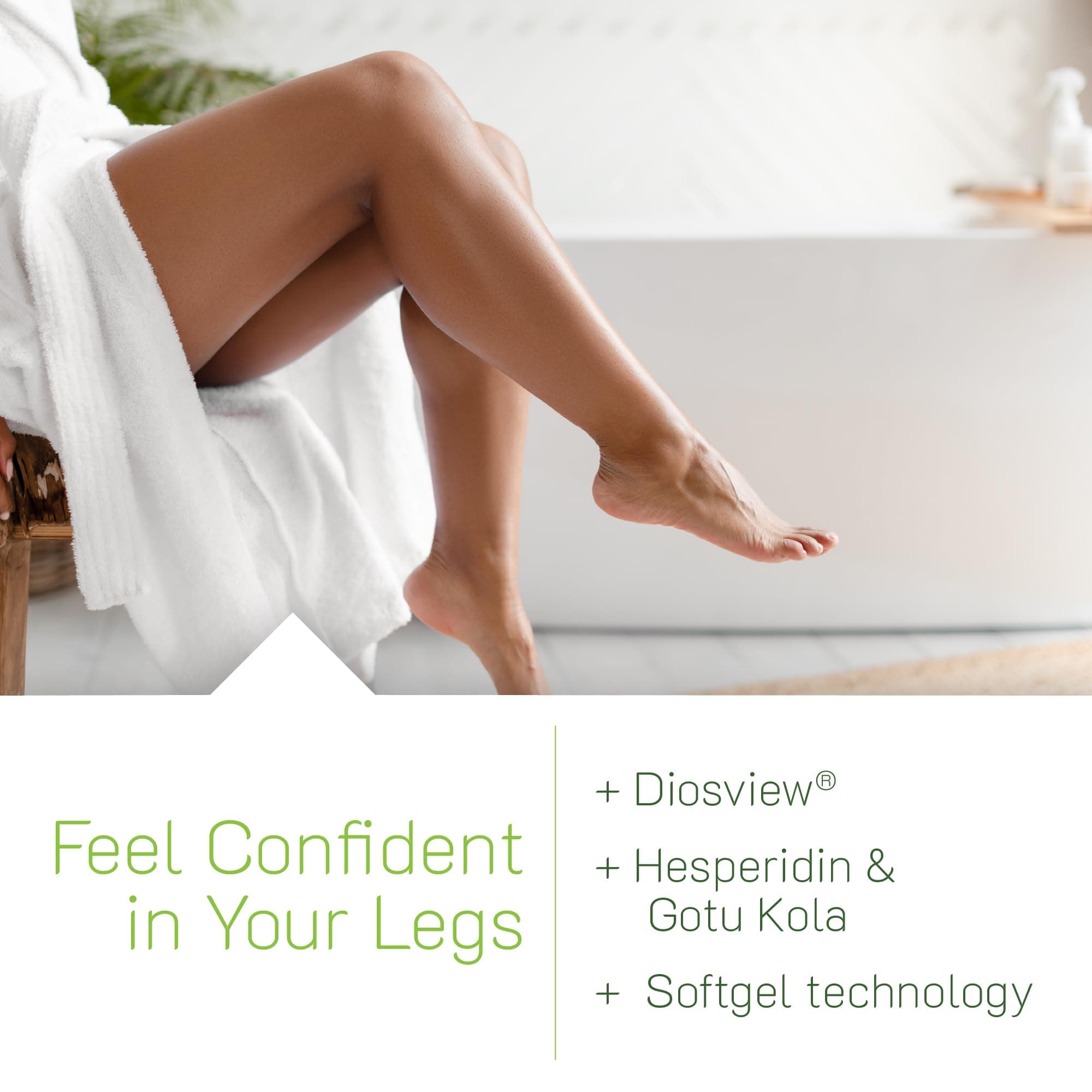 Irwin Naturals Love My Legs Vein & Circulation Support Supplement 60ct | Supports Healthy Veins & Circulation - view 4