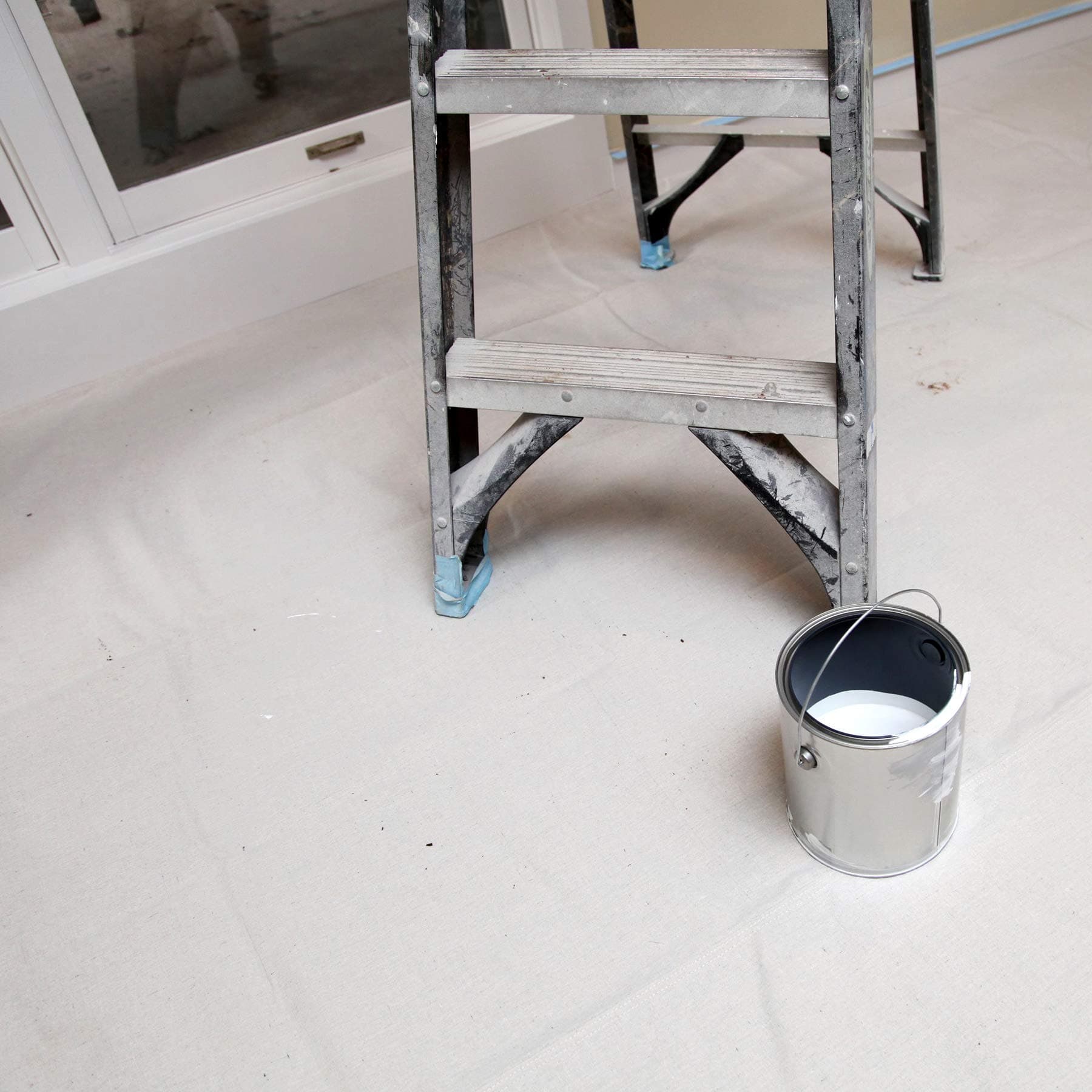 Trimaco SuperTuff Drop Cloth 9ft x 12ft Tan | Contractor Grade Canvas for Painting & DIY - view 4