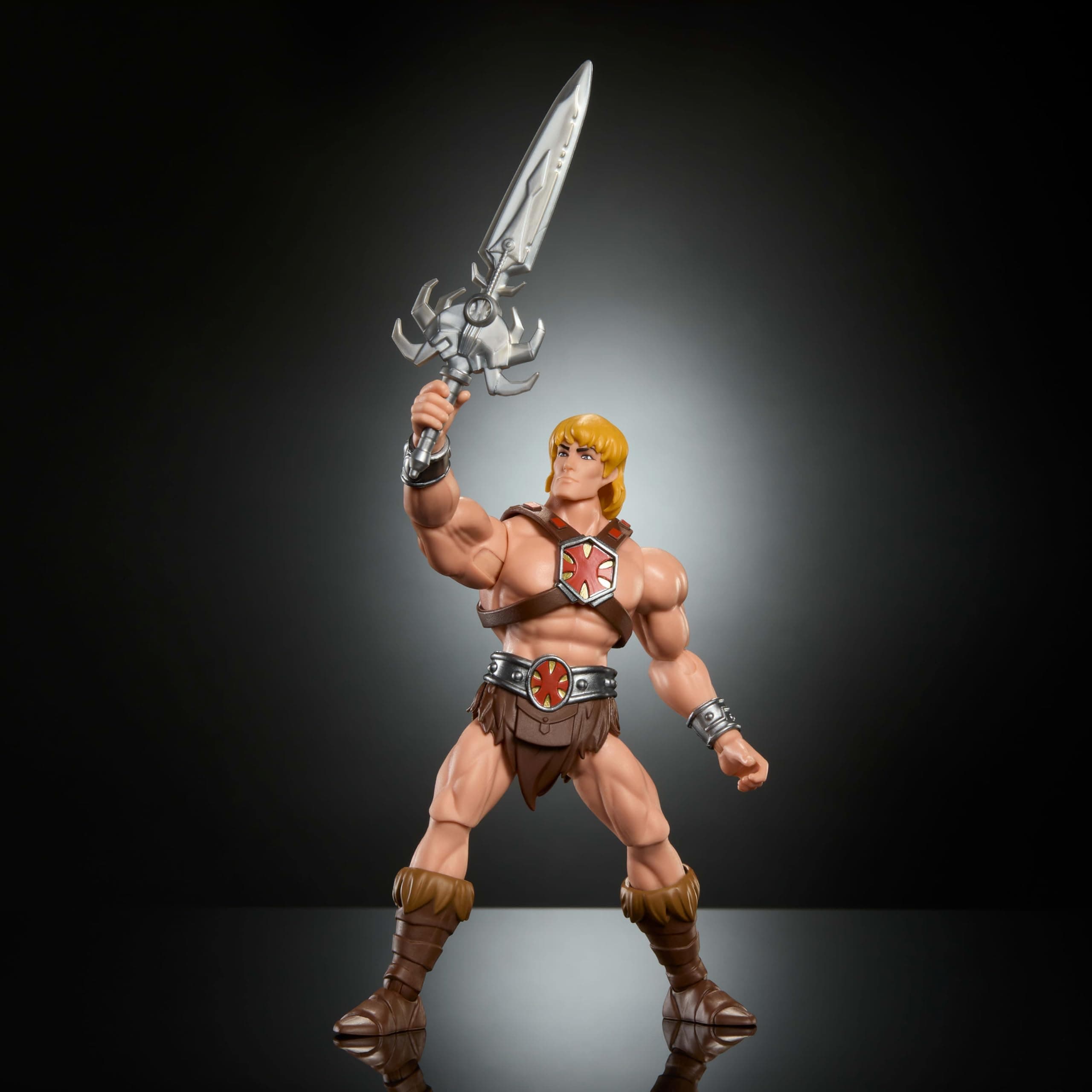 Masters of the Universe Origins 200X He-Man Action Figure 5.5-Inch | Retro Style & Modern Posability - view 3