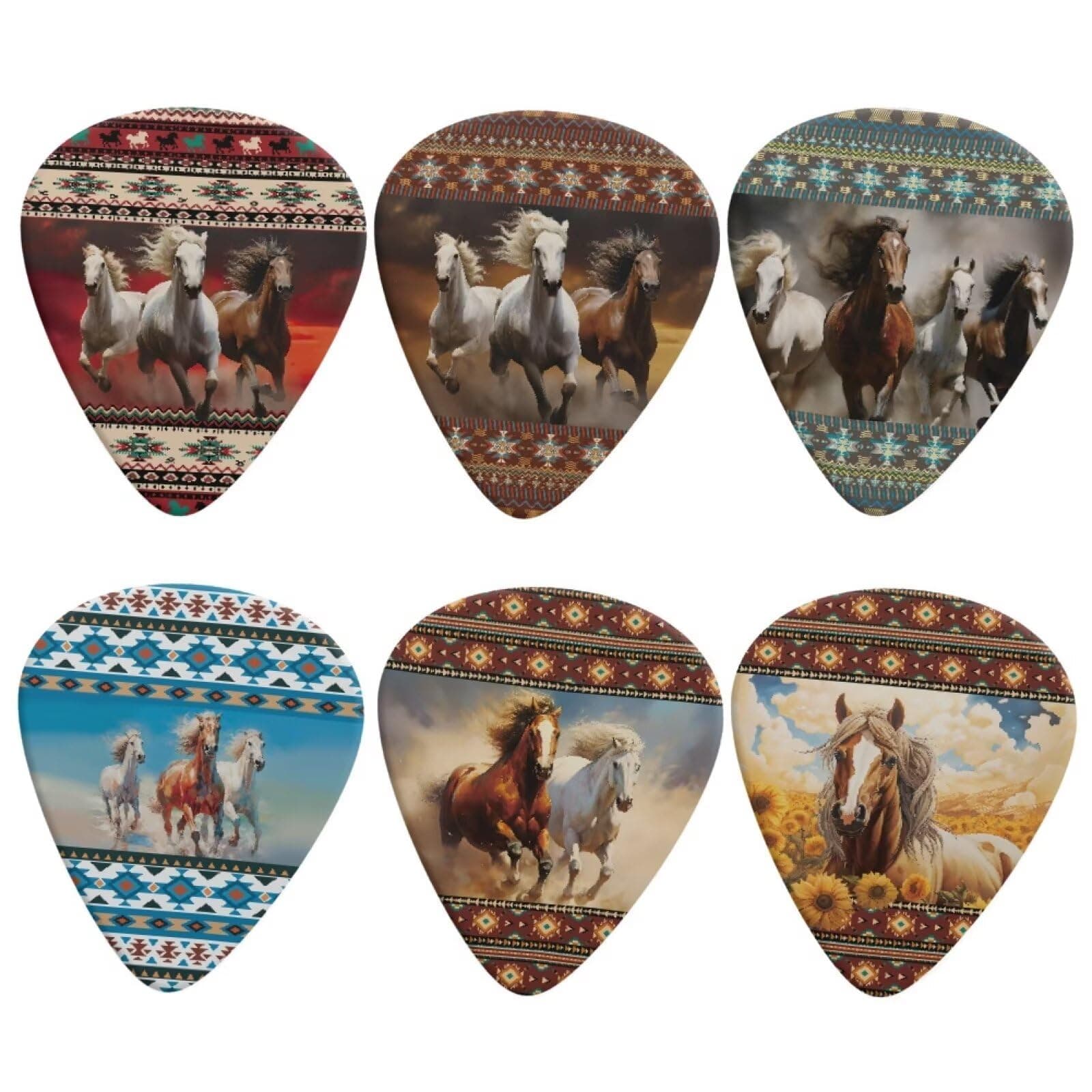 KEIAHUAN Guitar Plectrums 0.96mm | Thin Medium Heavy Picks for Electric & Bass Guitar - main product image