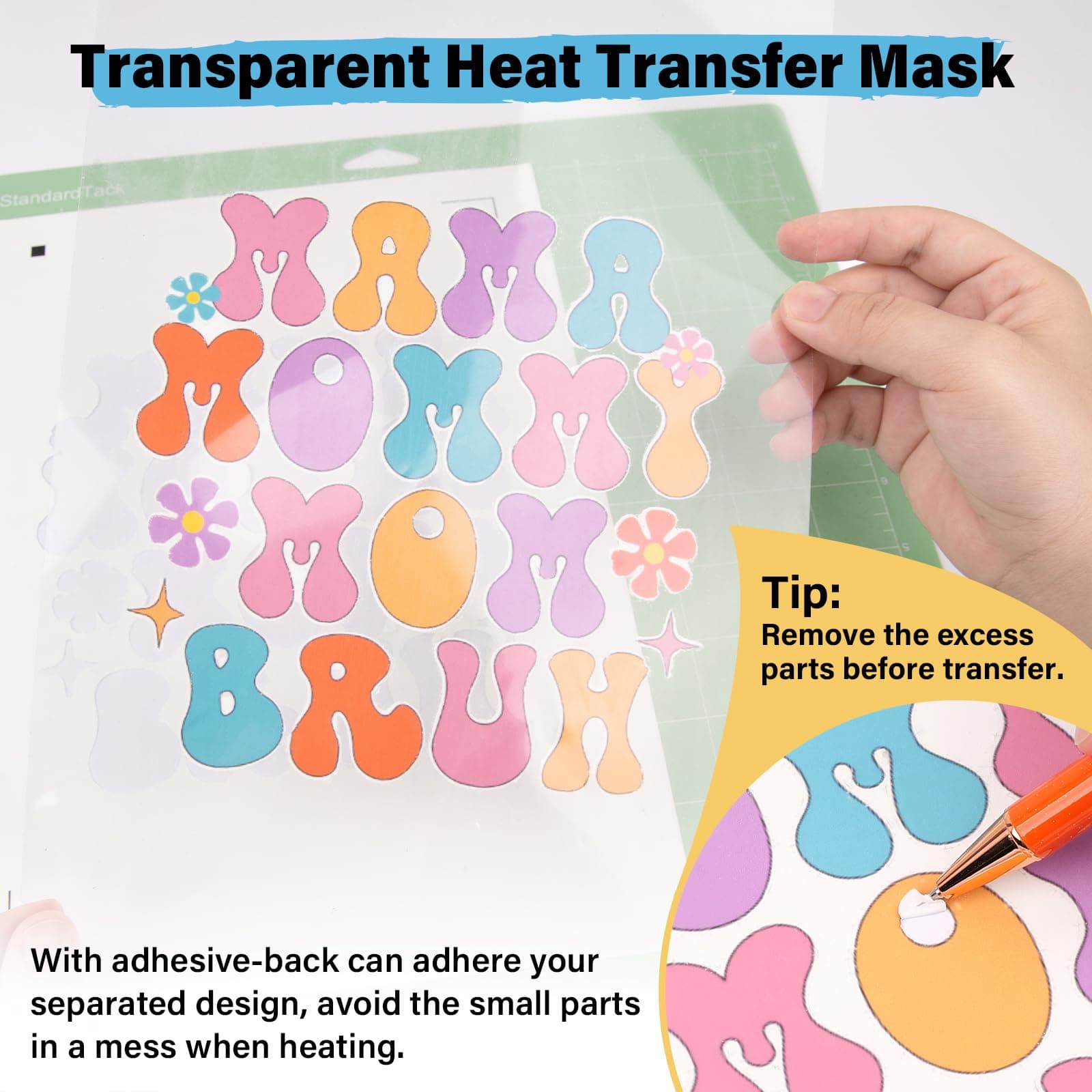 TECKWRAP Printable Heat Transfer Paper for T-Shirts 15 Sheets, 8.3" X 11.7" | Vibrant Colors & Durable Wash - view 6