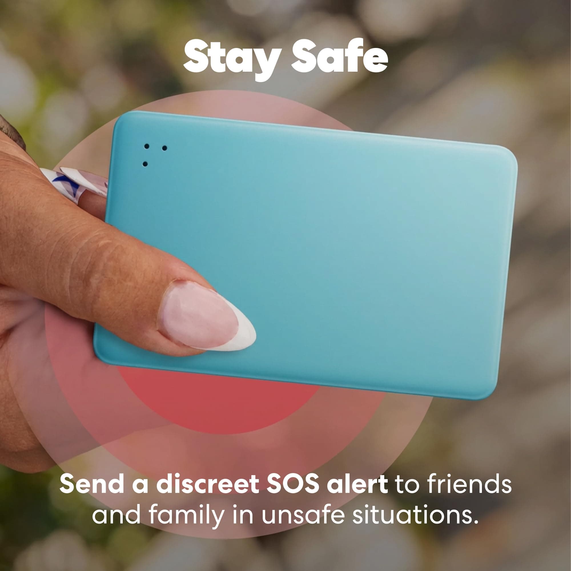 Life360 Tile Slim Wallet Finder Bluetooth Tracker for iOS & Android | Discreet, Last Location & SOS - view 7