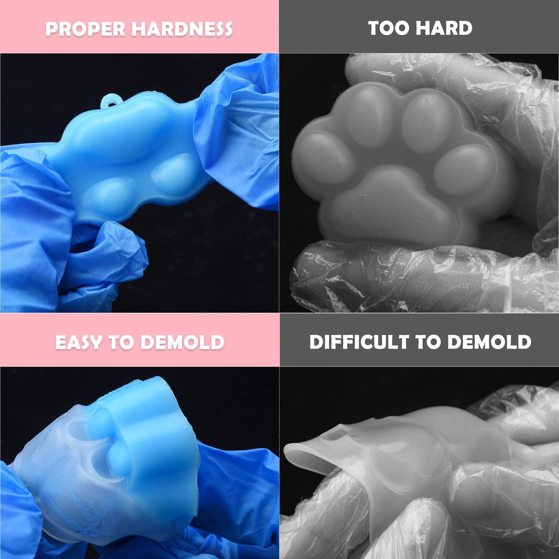 DecorRom Gel for Taba Squishy Kit 7oz Liquid Silicone | Ultra-Soft Fast Cure for Stress Relief (70-120 chars) - view 4