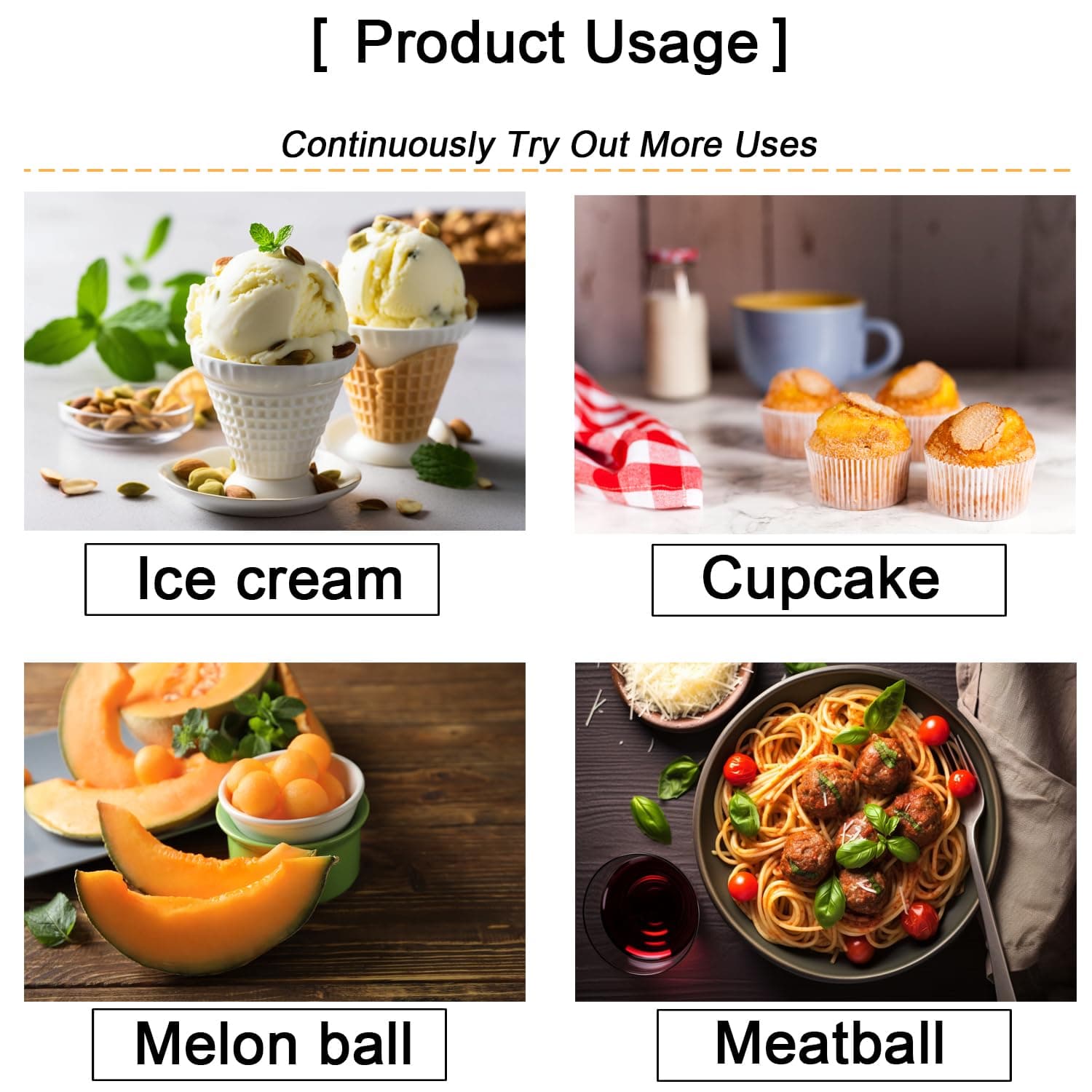 Saebye Large Cookie Scoop 3 Tbsp | Heavy Duty Stainless Steel Kitchen Tool - view 8