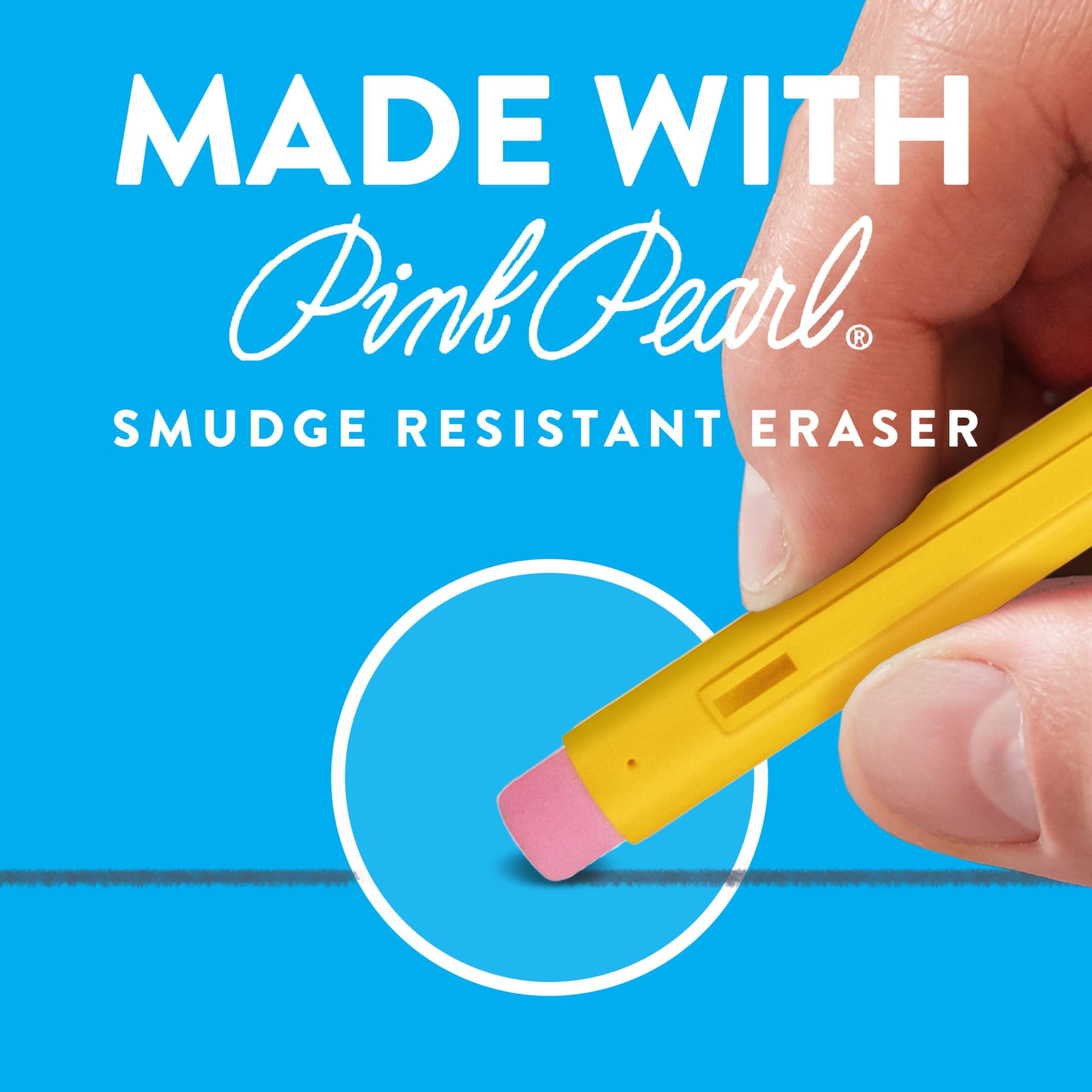 Paper Mate SharpWriter Mechanical Pencils 0.7mm HB #2 Yellow | Shock Absorbing Tip for Precise Writing - view 6