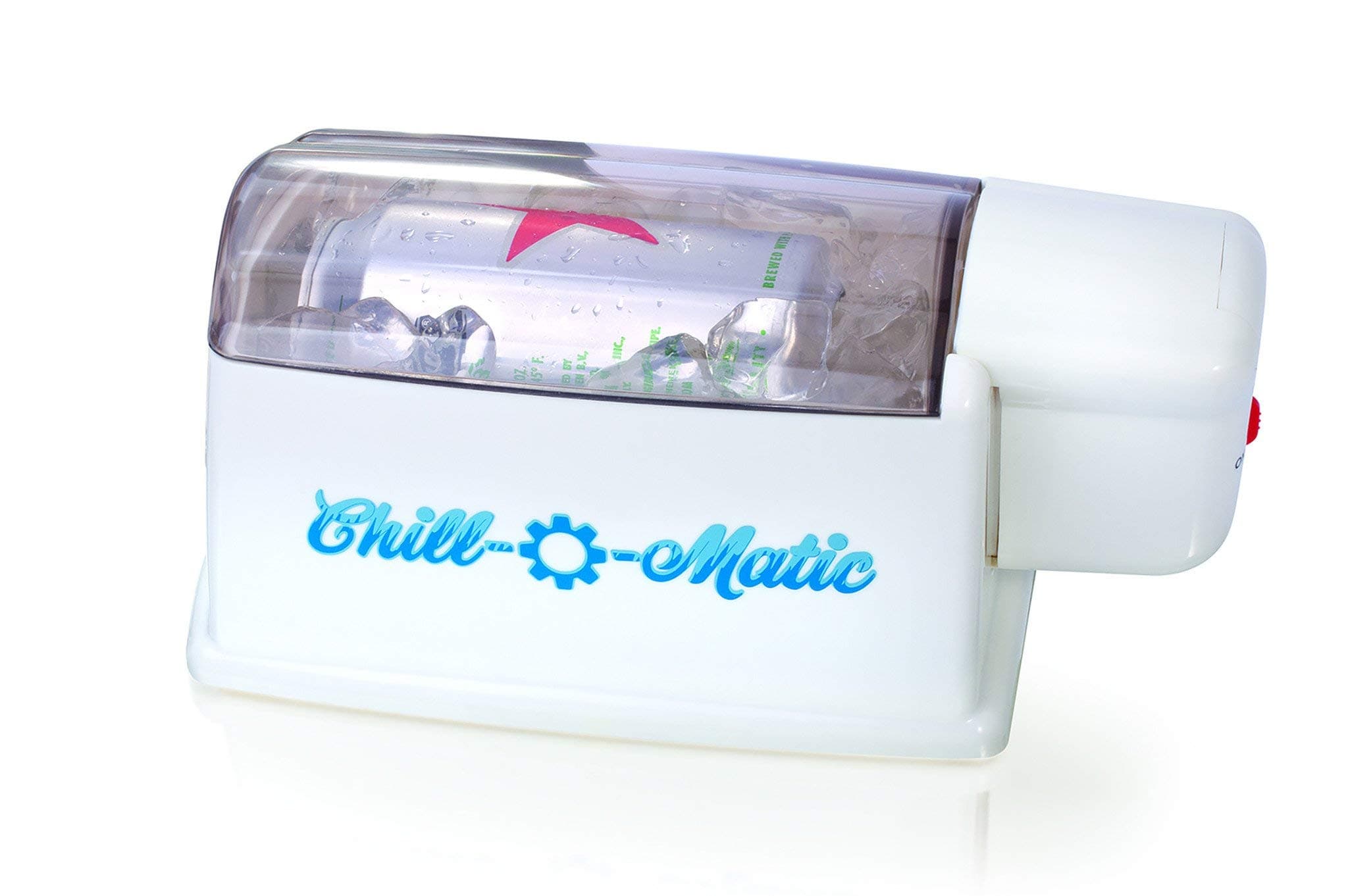 Chill-O-Matic Beverage Cooler | Rapid 12 oz Drink Chiller in 60 Secs, Portable, Battery-Operated - main product image