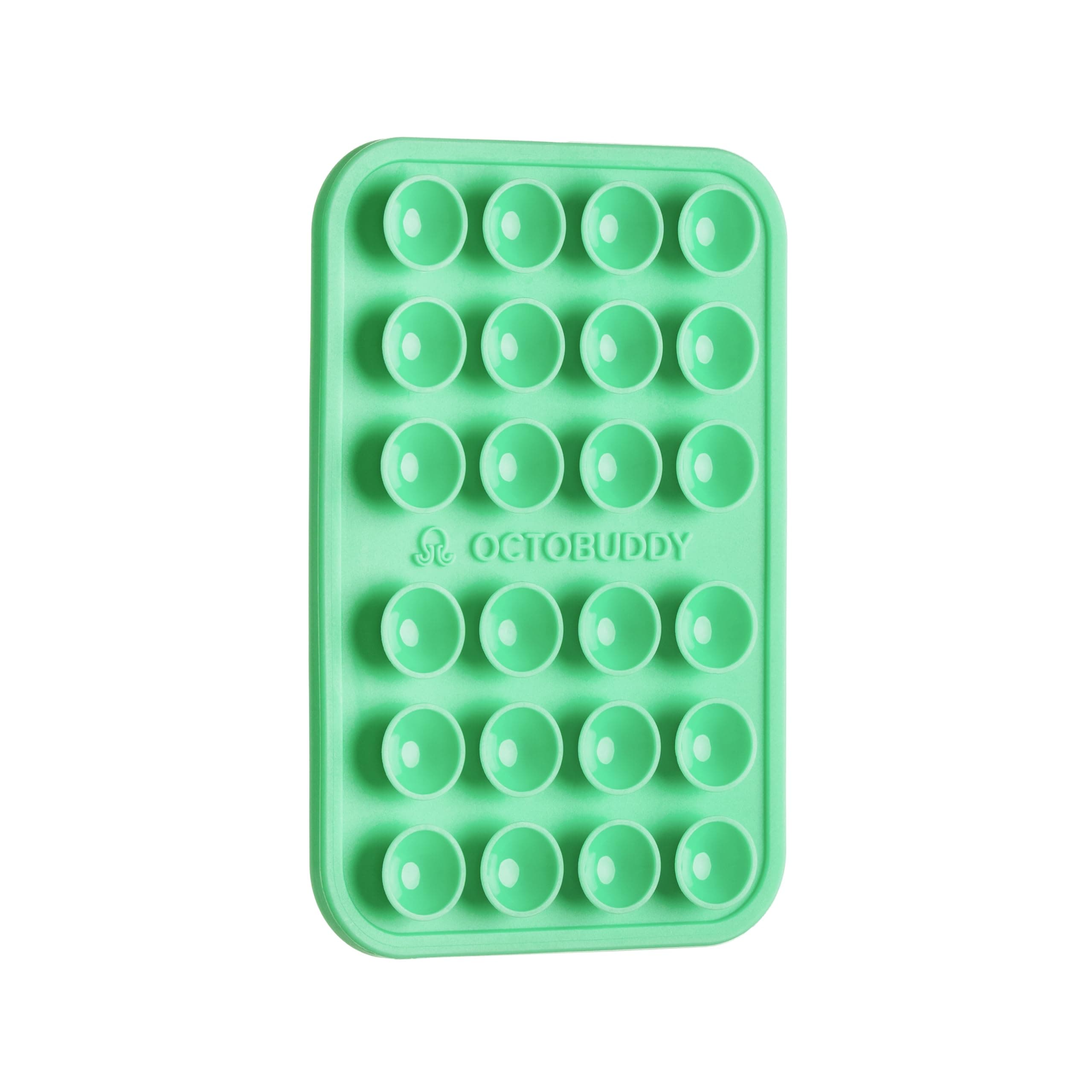 OCTOBUDDY Classic - Silicone Suction Phone Mount, Green Ash | Hands-Free Content Creation - main product image