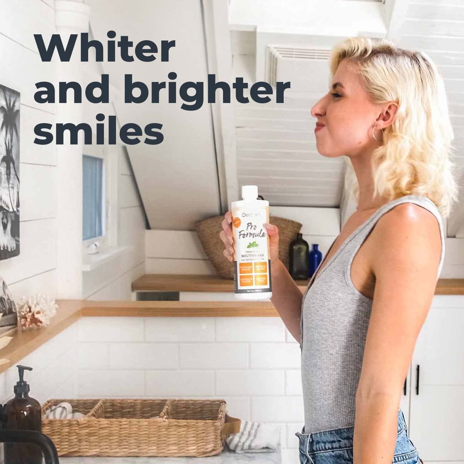 Oxyfresh Premium Pro Formula Fresh Mint Mouthwash – Patented Zinc Mouthwash for Adults - view 7