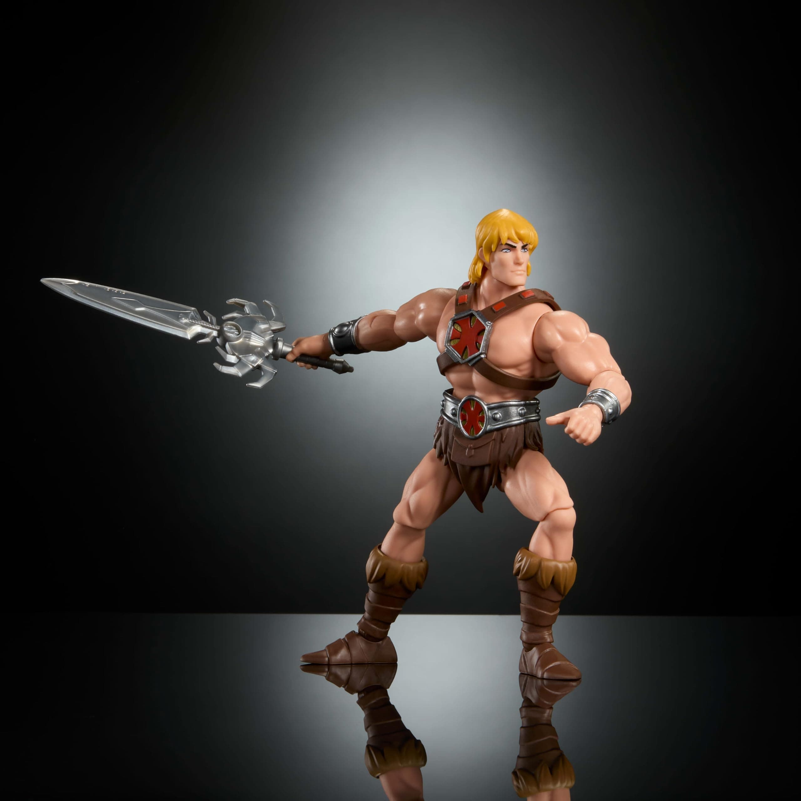 Masters of the Universe Origins 200X He-Man Action Figure 5.5-Inch | Retro Style & Modern Posability - view 5