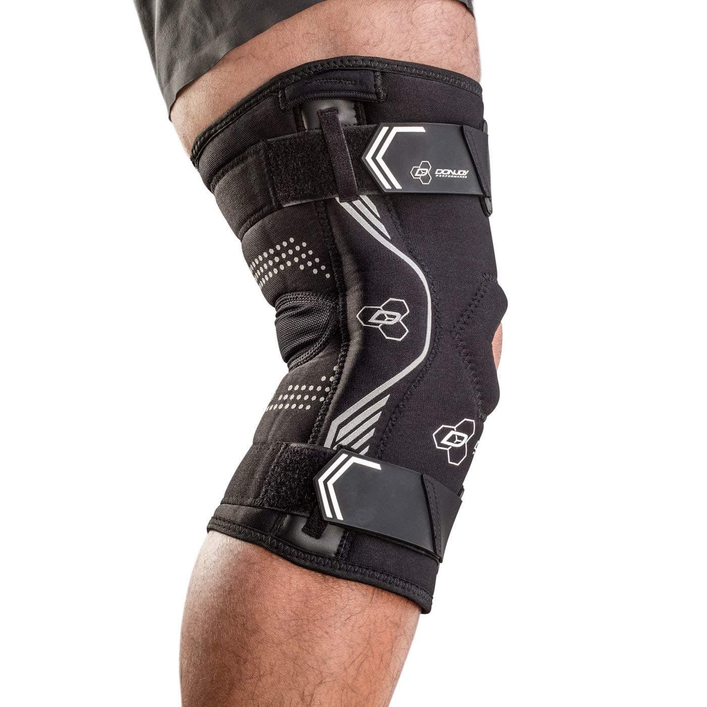 DonJoy Performance Bionic Drytex Hinged Knee Sleeve for Ligament Protection, Knee Instability, Sprains & Injuries - Open-Patella Design for Athletes and Active Users, X-Large - view 3