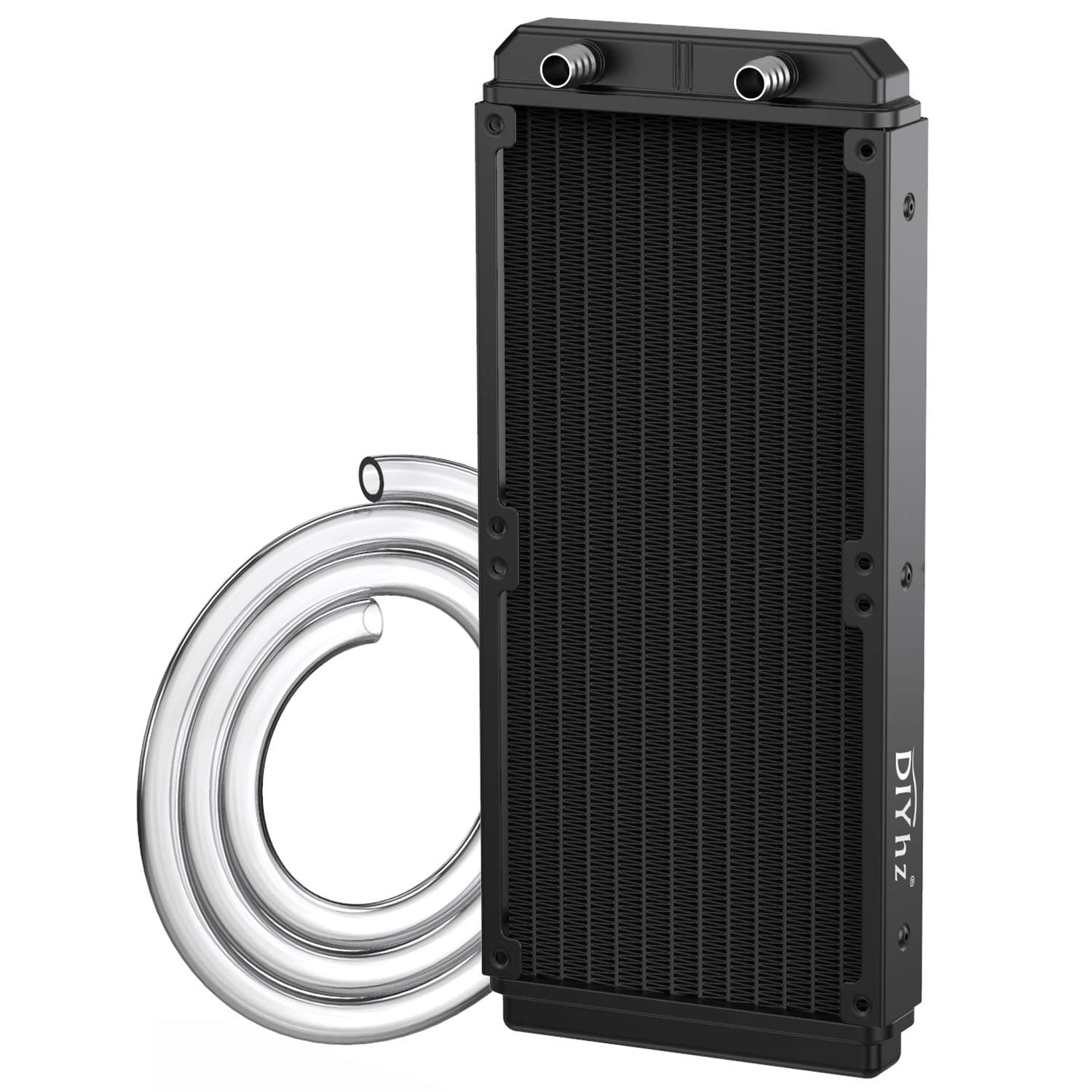 DIYhz Water Cooling Radiator 240mm Aluminum Heat Exchanger | High Performance CPU Liquid Cooler - main product image