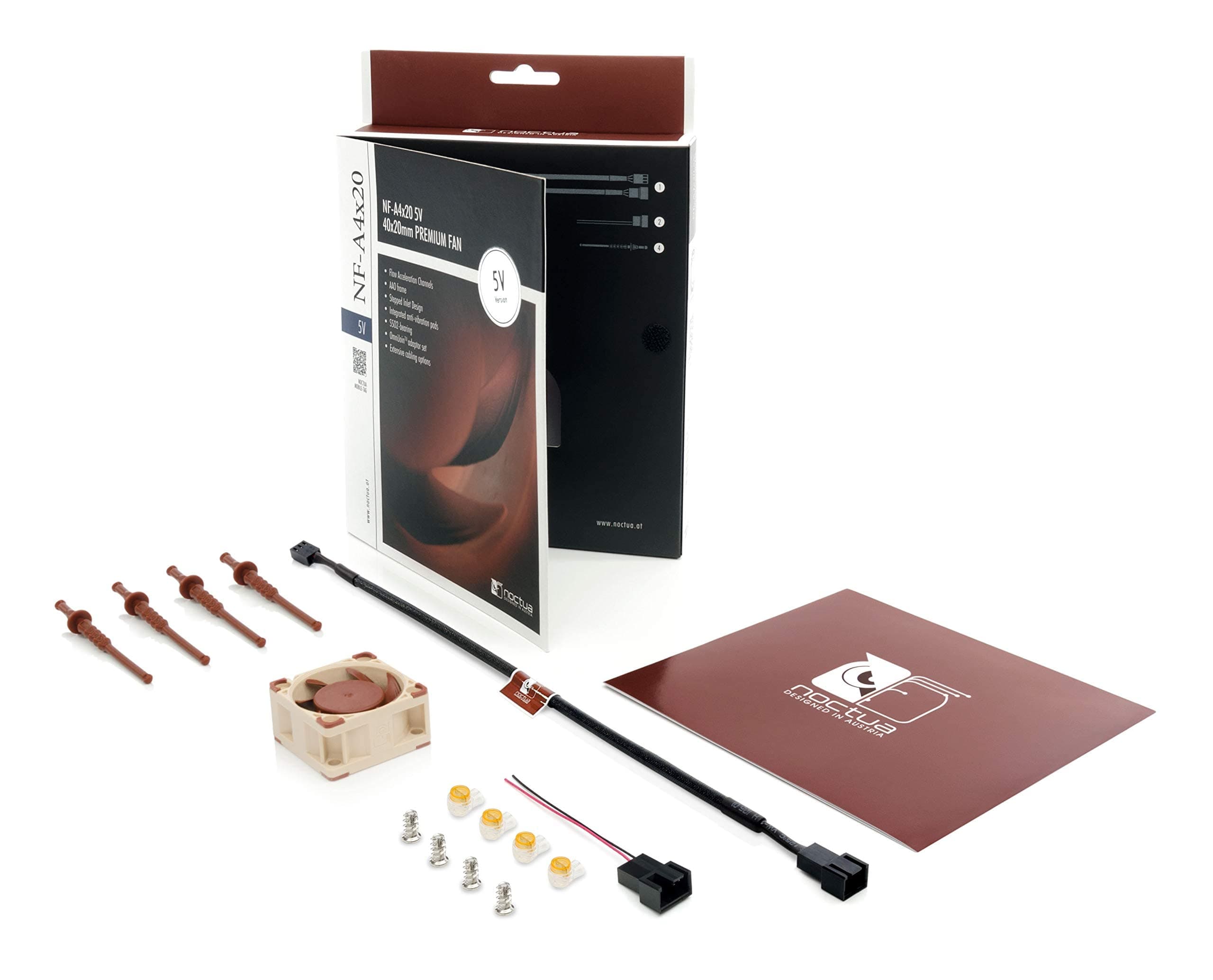 Noctua NF-A4x20 5V Quiet Fan 40mm | Premium 5V, Low Noise, 6-Year Warranty - view 6
