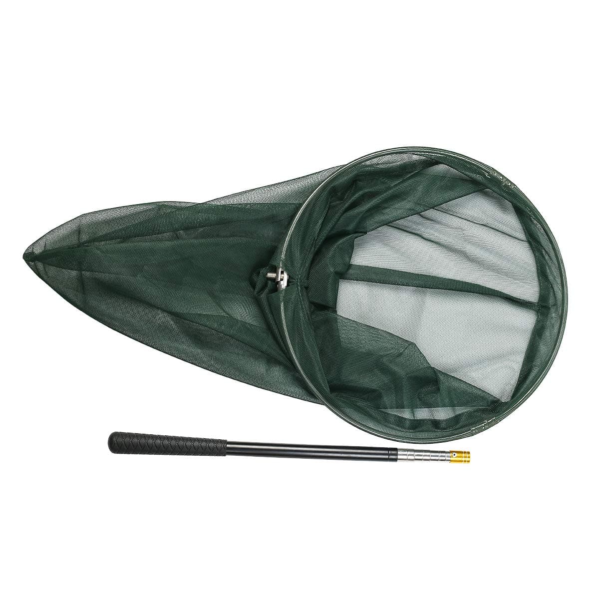 RESTCLOUD Professional Insect and Butterfly Net, 14" Ring, 59" Handle, Green | Extendable Bug Catching Tool - view 4