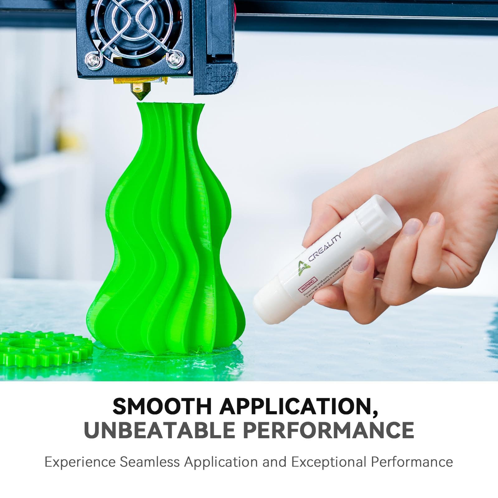 Creality 3D Printer Glue Stick for Hot Bed Warping | Reliable Adhesive for PLA/ABS/PETG (D0.98*H3.90in, 0.74oz) - view 6