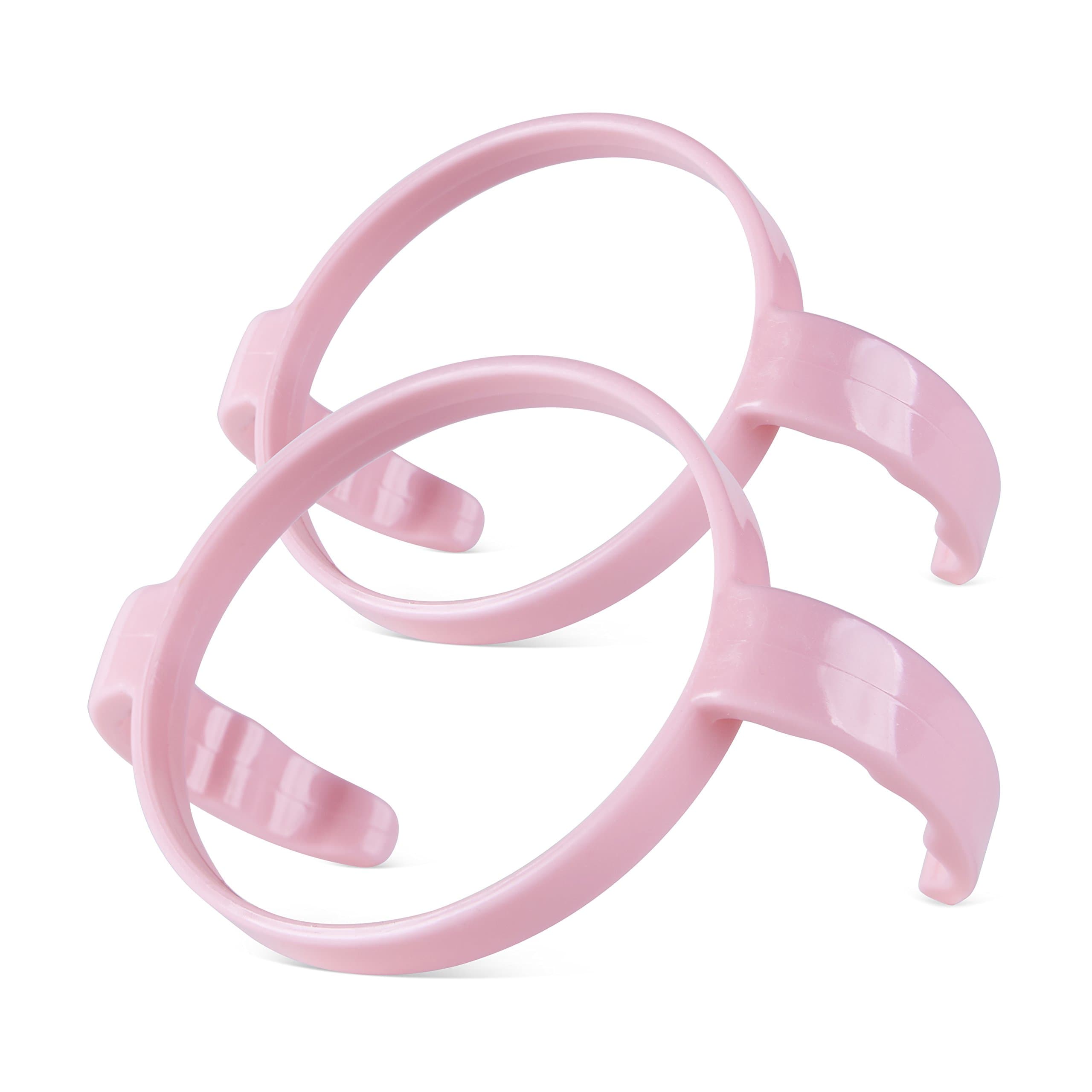 GOLOHO Baby Bottle Handle for Comotomo Bottles 8 oz & 5 oz | Soft Grip, Anti-Slip, BPA-Free, Pink - view 7