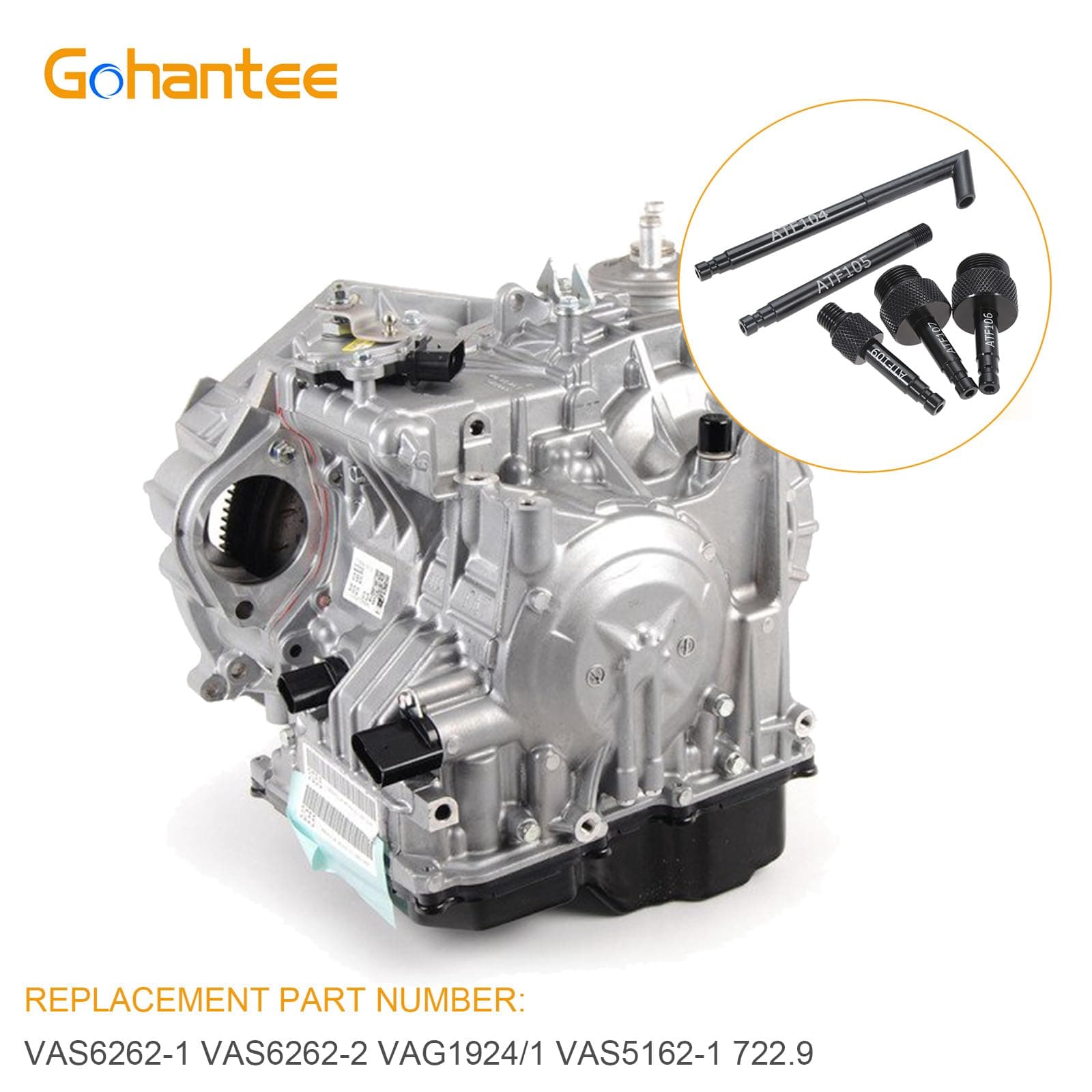 gohantee Transmission Fluid Oil Filling Filler Adapter Replacement for Audi 09G 01J 722.9 | Durable Aluminum Alloy, Easy Installation - view 6