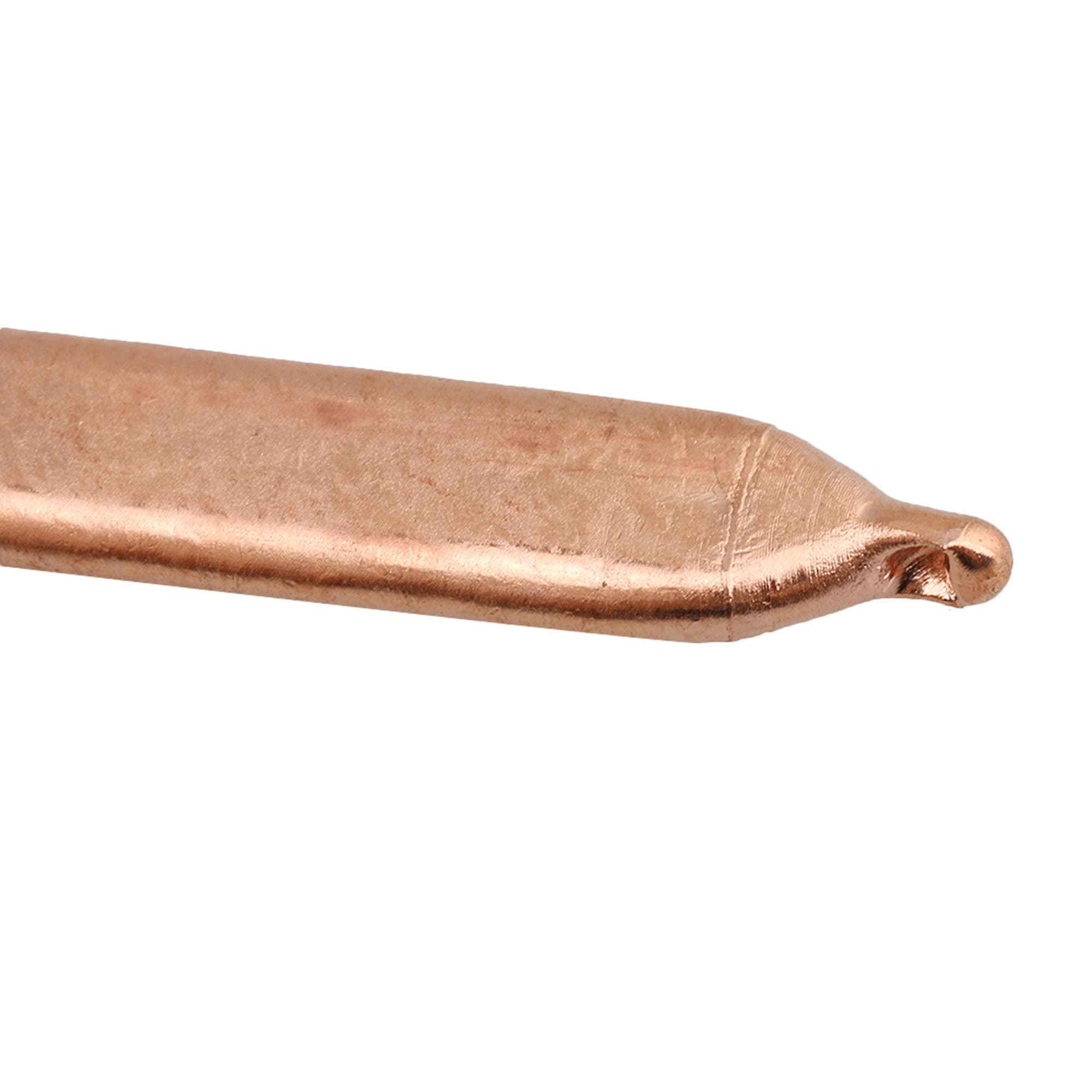 BQLZR Copper Heat Pipe 4PCS Flat Heat Sink 8x0.8x0.3cm | Long-lasting Copper CPU Tube - view 5