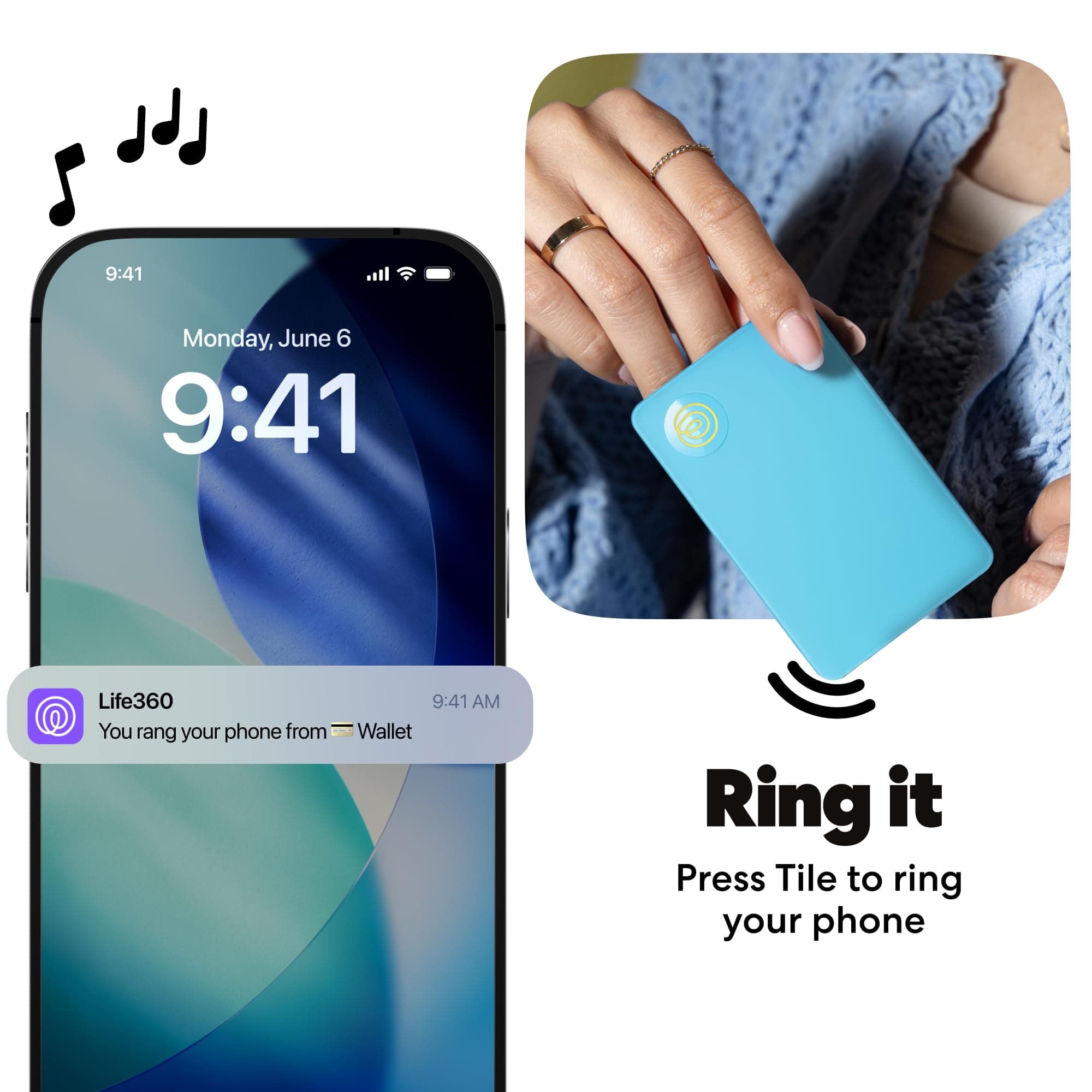 Life360 Tile Slim Wallet Finder Bluetooth Tracker for iOS & Android | Discreet, Last Location & SOS - view 5