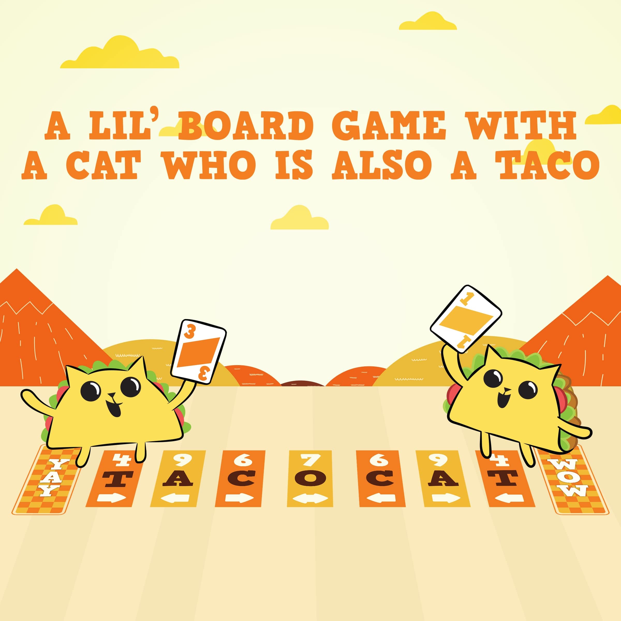 Exploding Kittens Tacocat Spelled Backwards 2 Players | Family Card Game for Kids & Adults - view 3